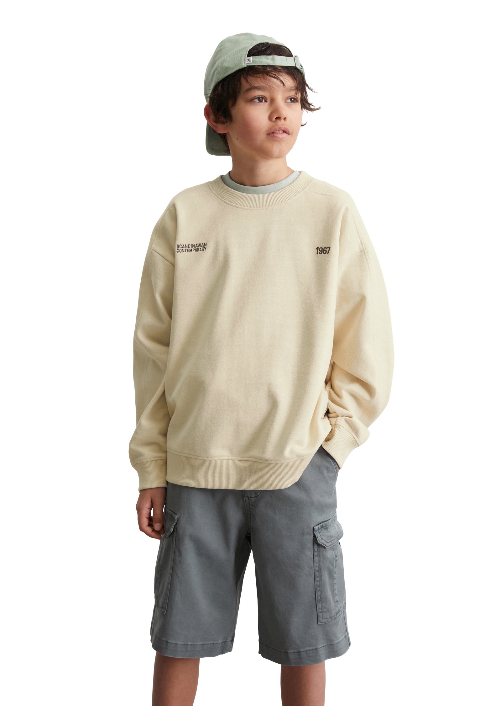 Marc O'Polo Sweatshirt »aus reiner Bio-Baumwolle«