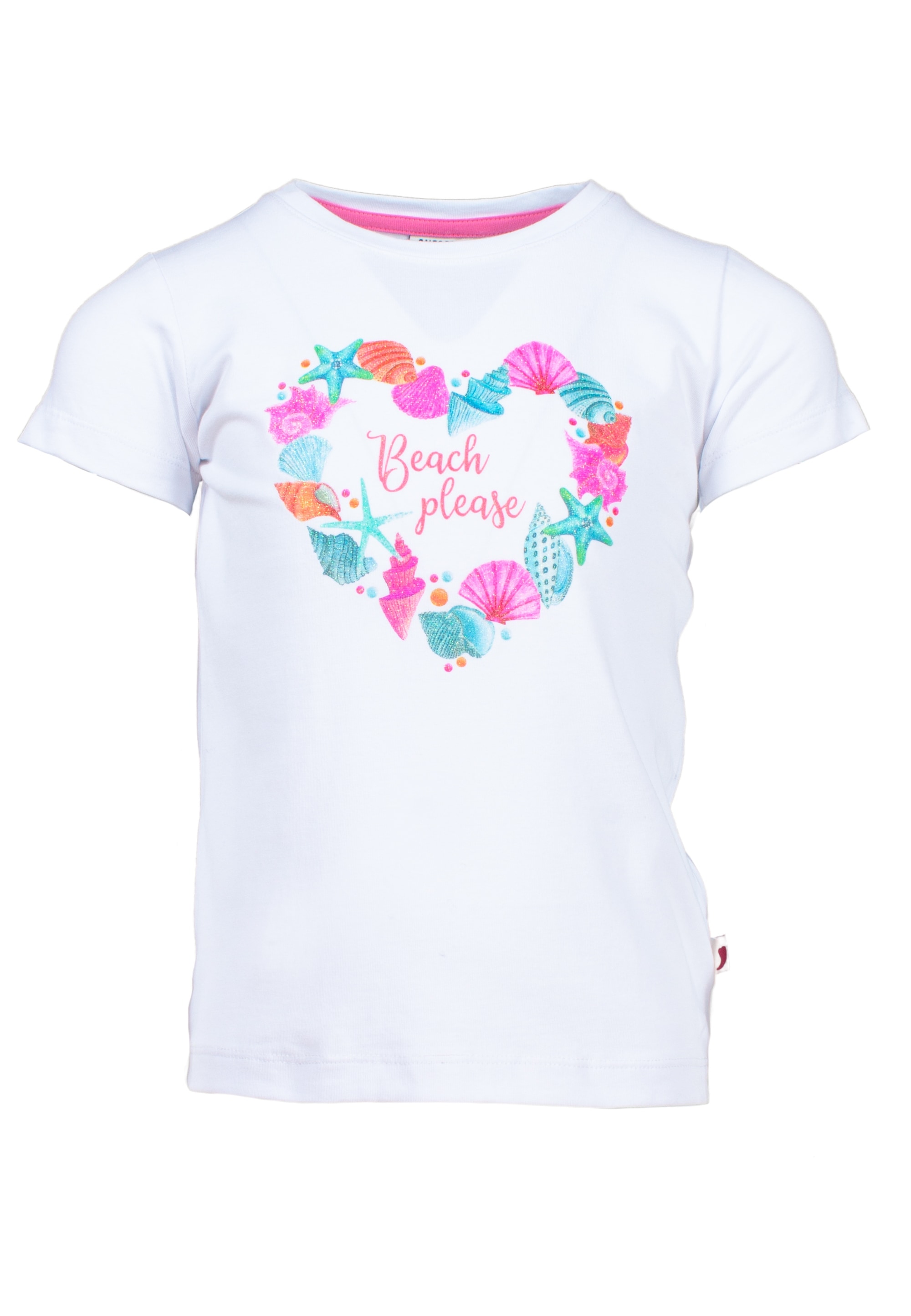 SALT AND PEPPER T-Shirt »Beach« 2 Stk. tlg. mit Glitzerdruck