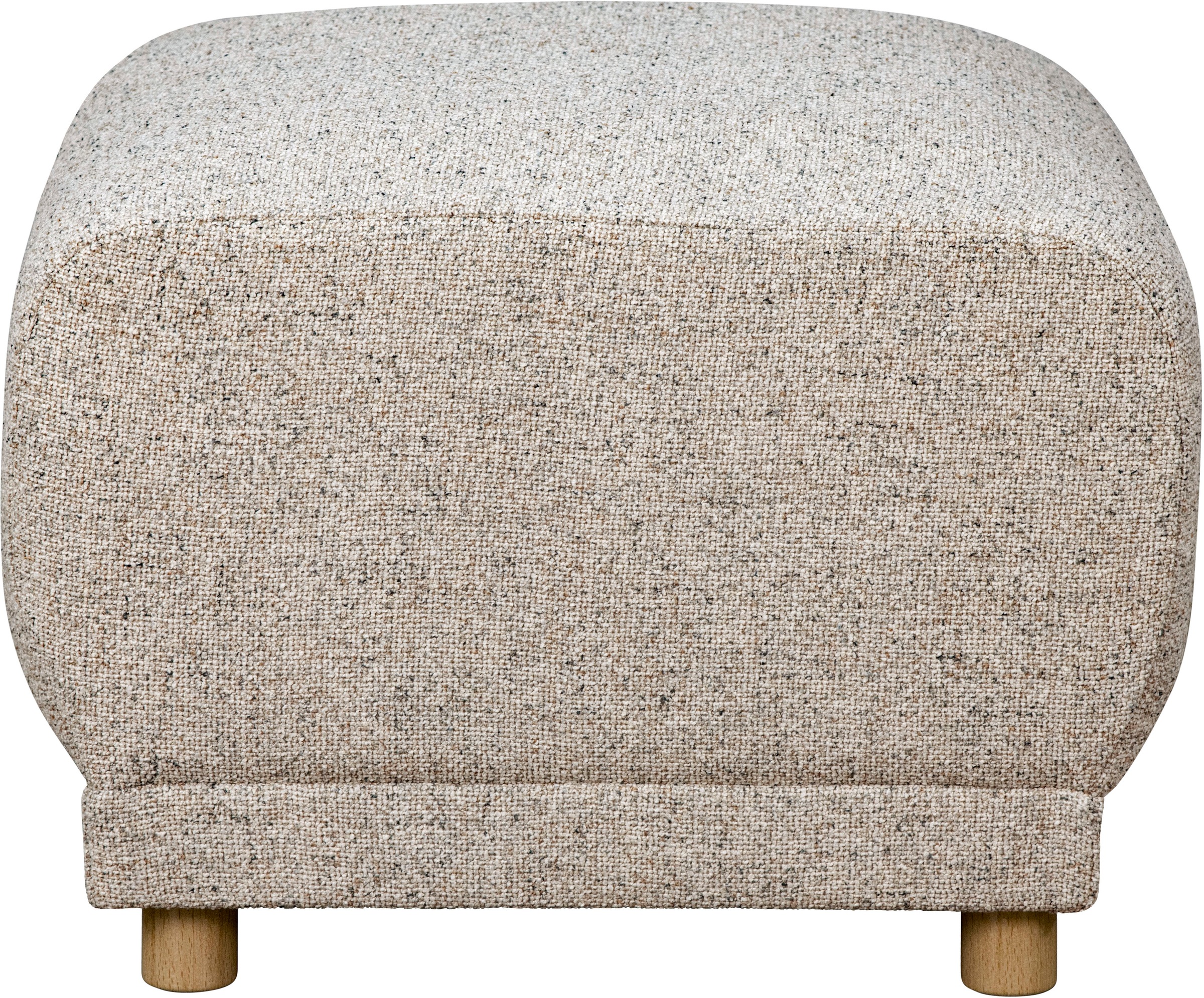 Home affaire Polsterhocker »LEMPS«, klein passend zur Serie, B/T/H: 70/70/46 cm