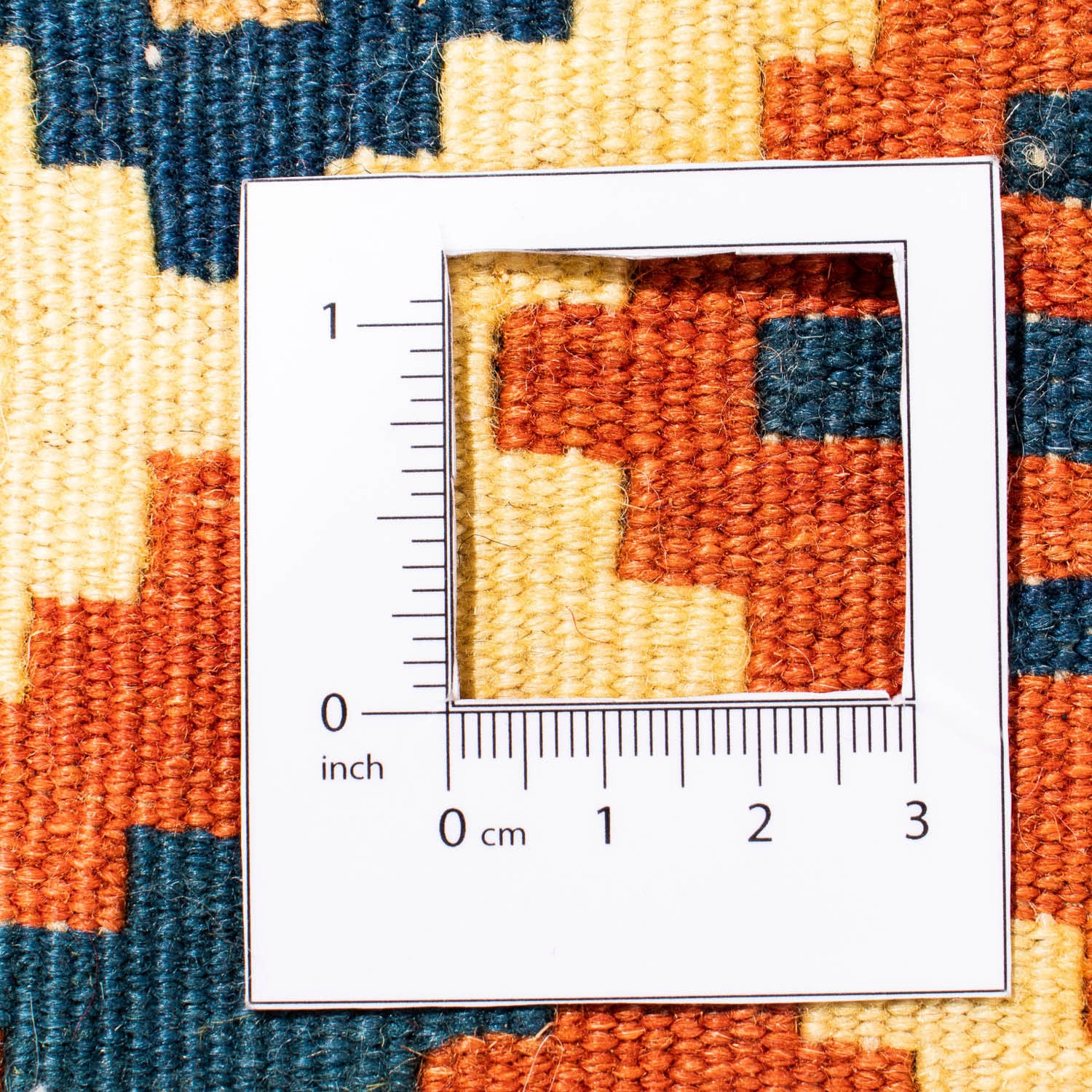 morgenland Wollteppich »Kelim - Oriental quadratisch - 100 x 100 cm - beige«, quadratisch, Wohnzimmer, Einzelstück