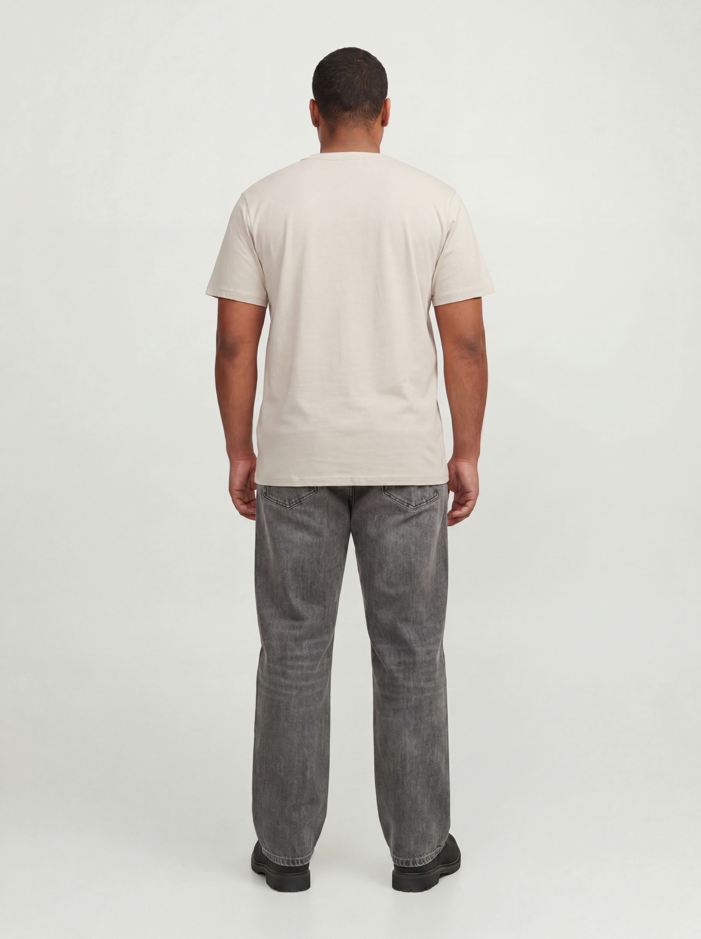 Jack & Jones PlusSize 1100000002199 »JJCLEVELAND TEE SS CREW NECK PLS« Baumwolle, regular fit