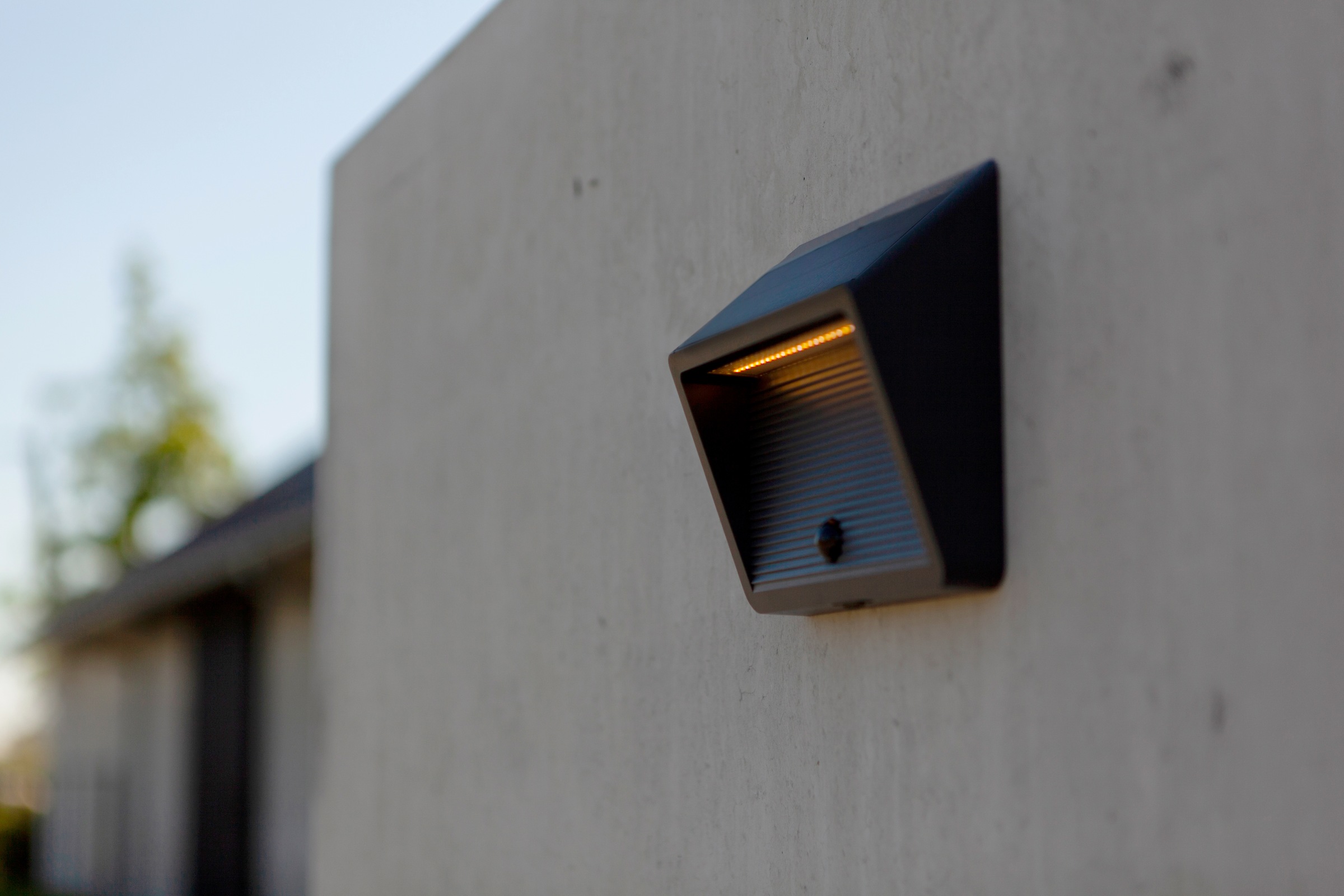 LUTEC LED Solarleuchte »LED-Solar-Aussenleuchte LINKO«, 1 flammig, Leuchtmittel LED-Board | LED fest integriert, Design-Award