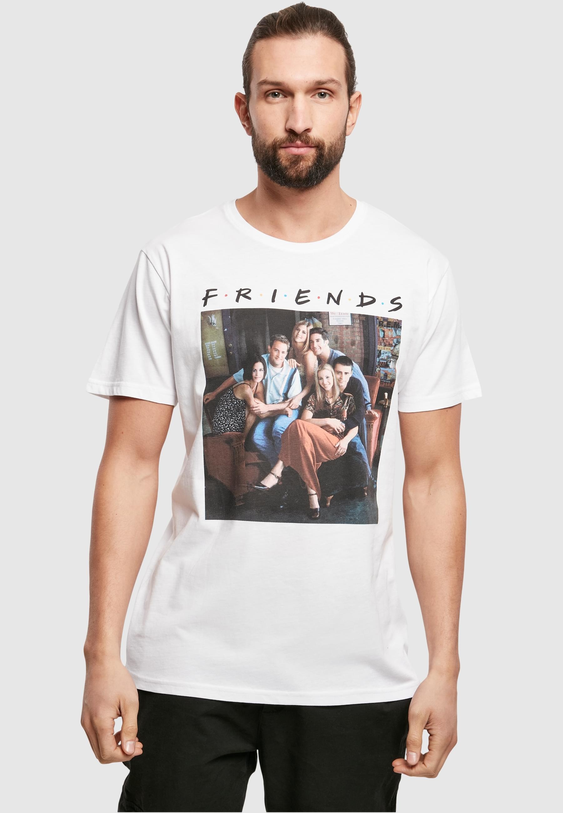 Merchcode T-Shirt »Merchcode Herren Friends Group Photo Tee«, (1 tlg.)