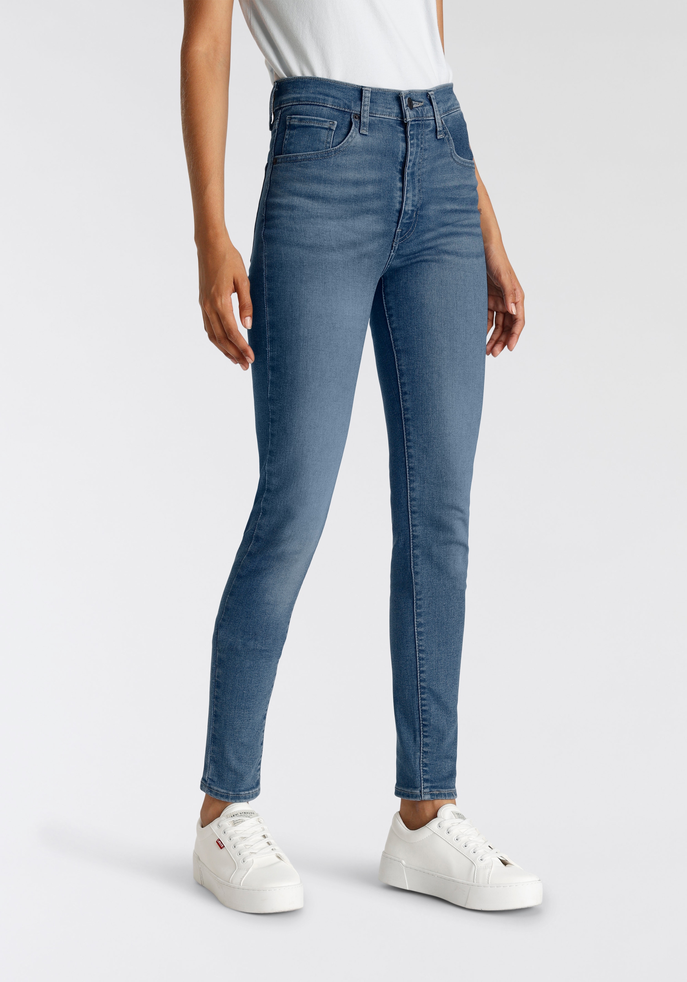 Levi's® Skinny-fit-Jeans »Mile High Super Skinny«, High Waist