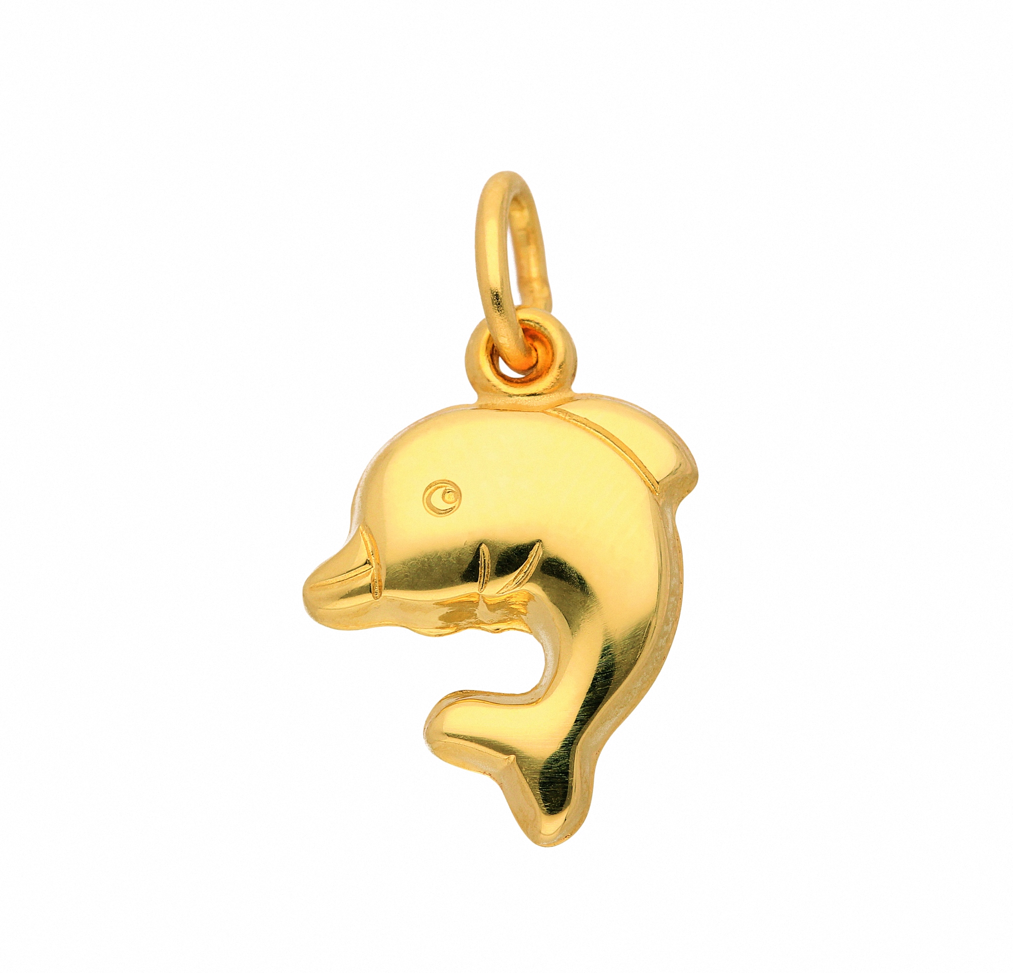 Adelia´s Kettenanhänger »Damen Goldschmuck 333 Gold Anhänger Delphin«, 333 Gold Goldschmuck für Damen