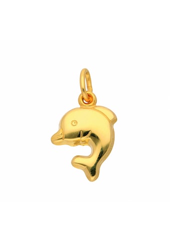 Kette mit Anhänger »333 Gold Anhänger Delphin«, Schmuckset - Set mit Halskette