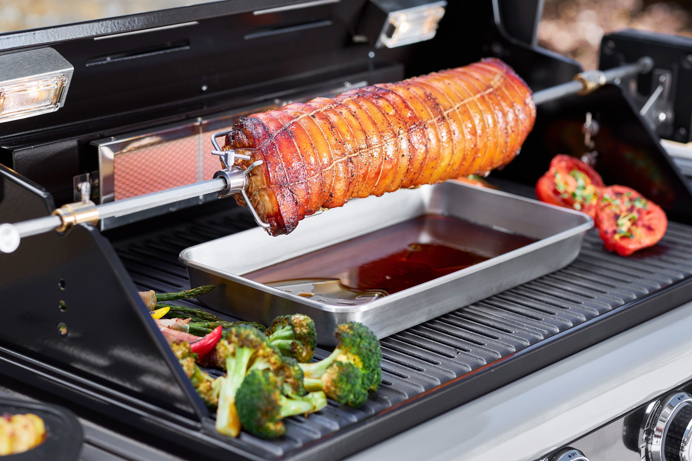 RÖSLE Drehspieß "Premium, 25436" für BBQ-Stationen VIDERO G4/G6 und MAGNUM günstig online kaufen