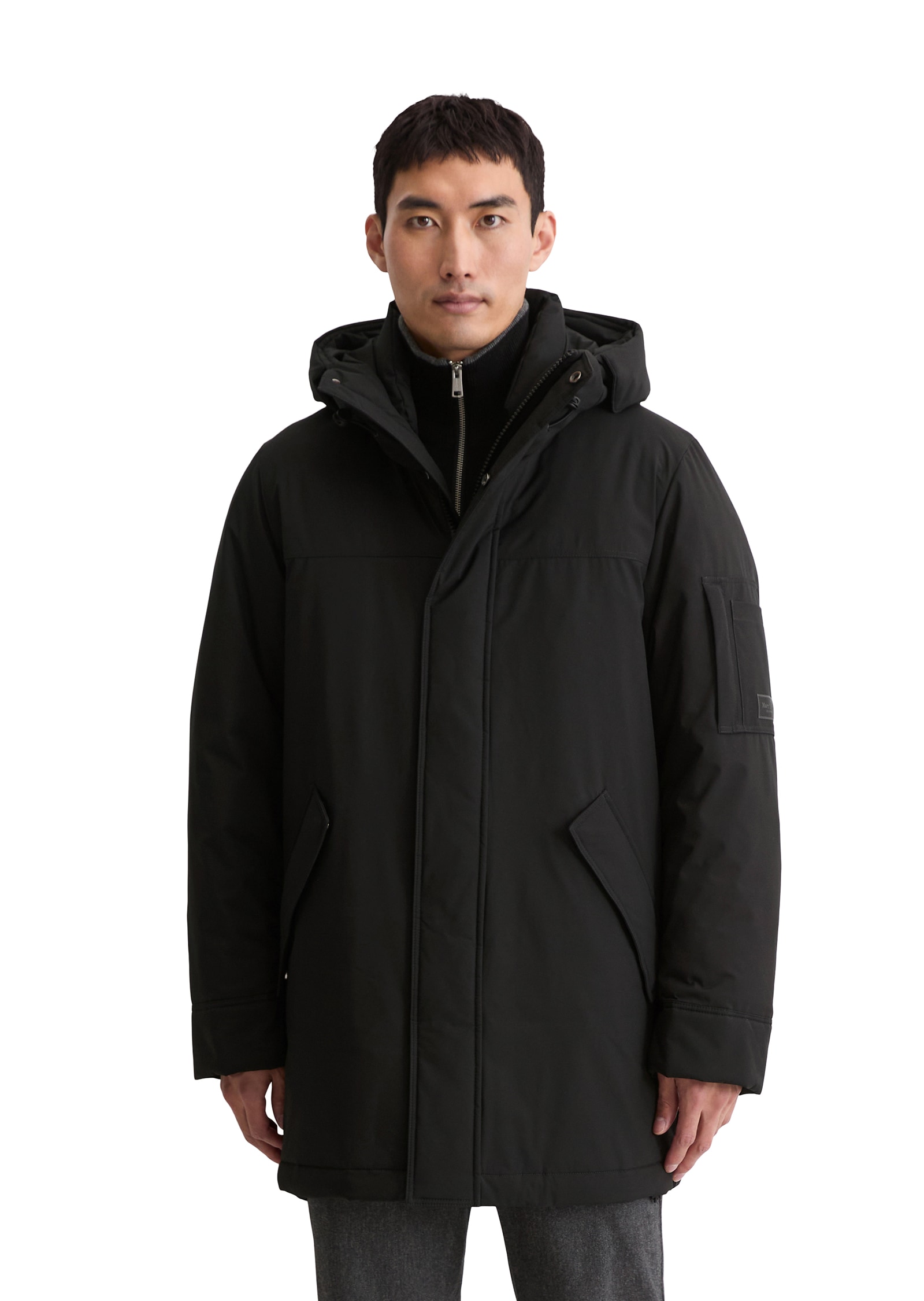 Marc OPolo Parka mit Kapuze Weich und wasserabweisend, Winterjacke, regular günstig online kaufen