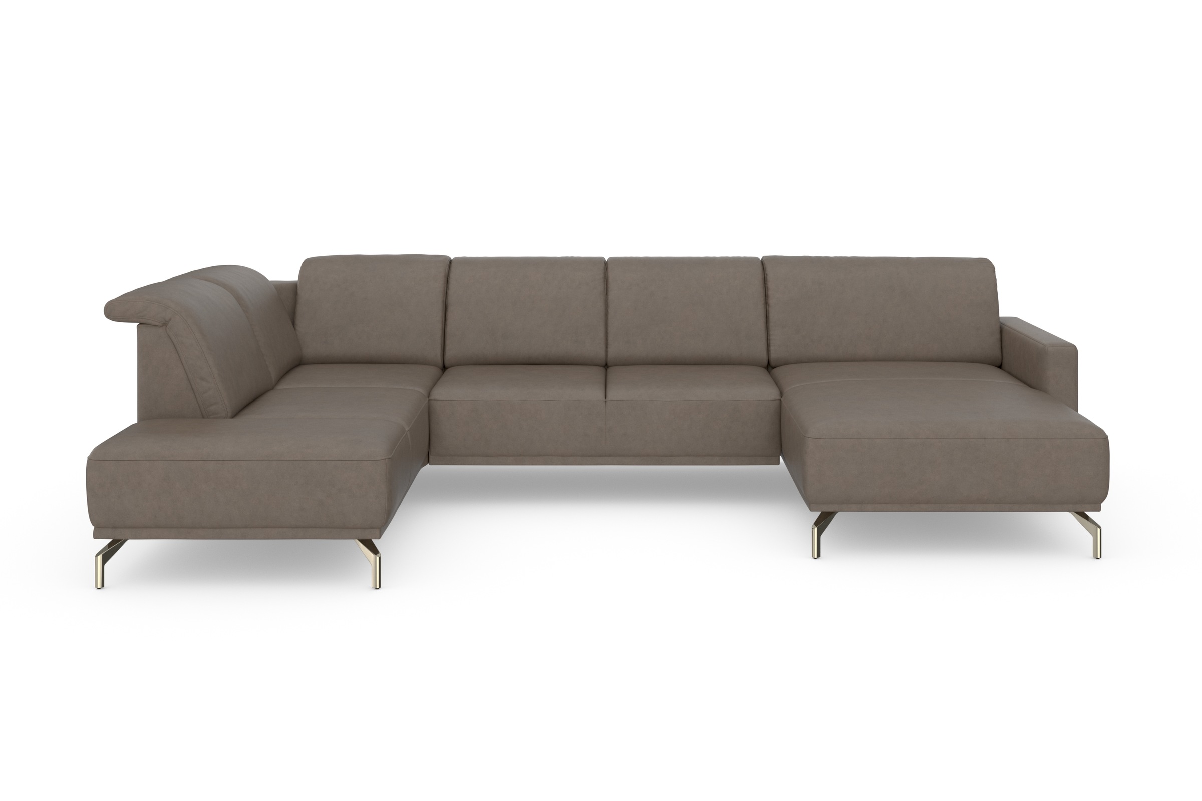 sit&more Wohnlandschaft "Bailando U-Form" wahlweise mit Kopfteilverstellung günstig online kaufen