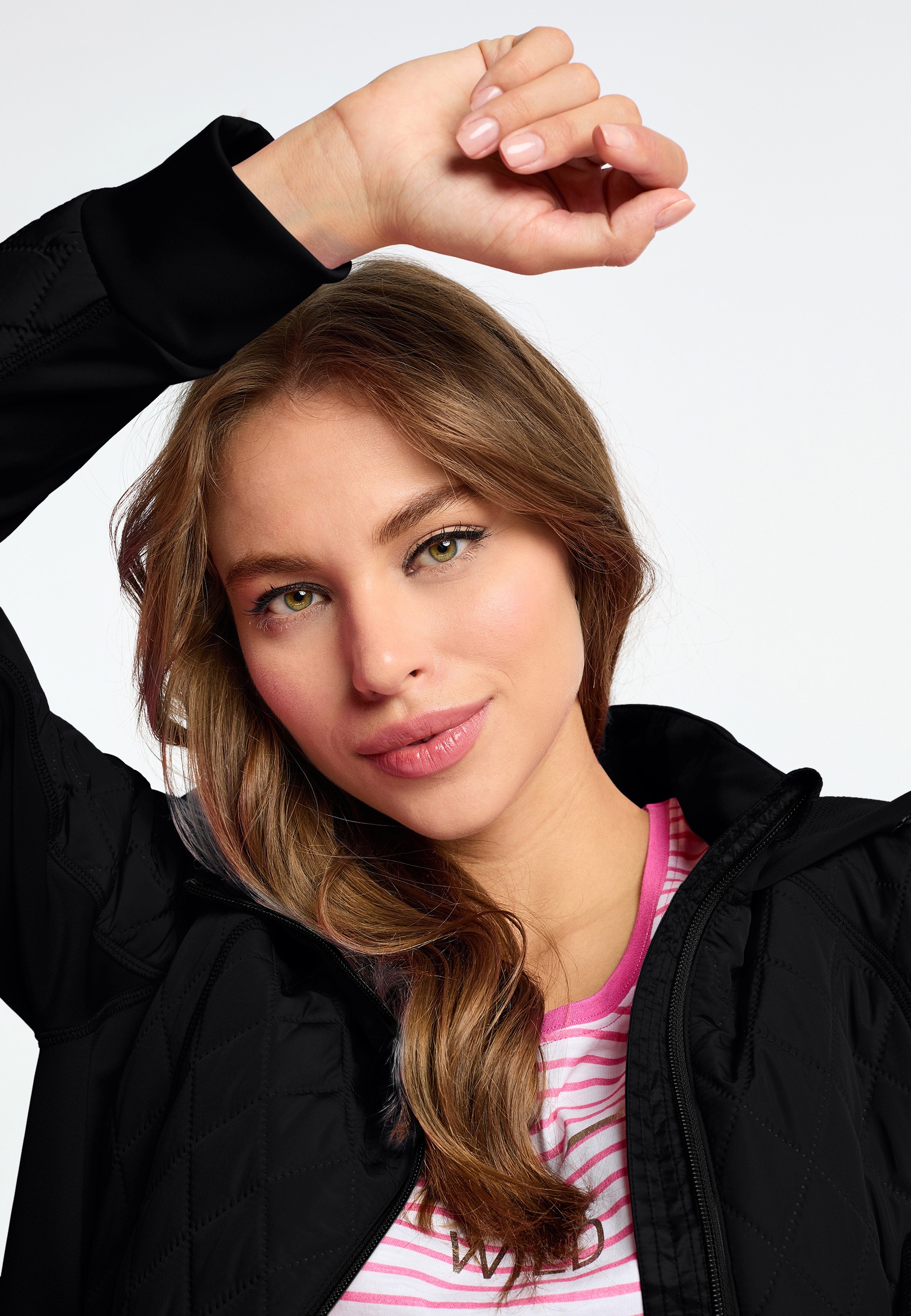 Frieda & Freddies Collegejacke »Fake Down Jacket / New Genius«