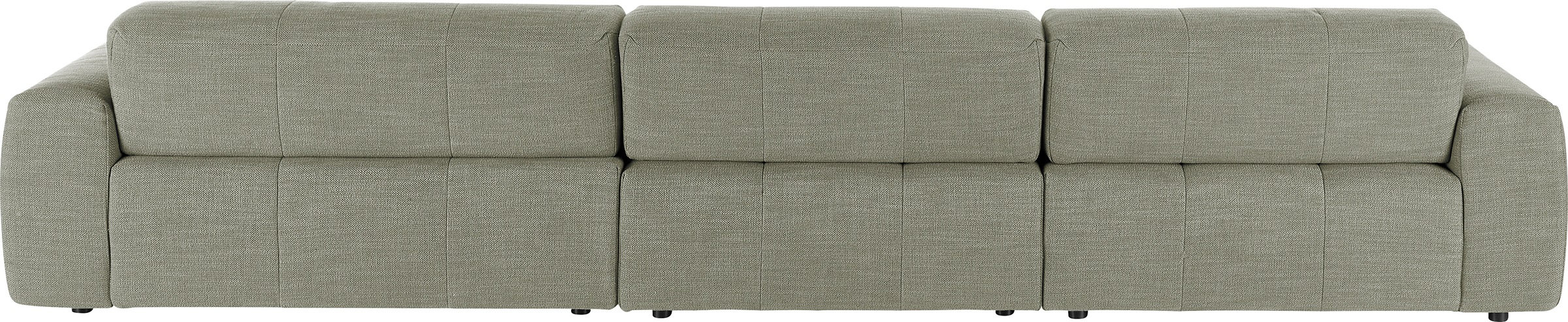 3C Candy Ecksofa »Yoshy mit Komfortfunktionen, modern und bequem, L-Form«, Zwei verschiedene Sitztiefen durch verstellbare Rückenlehne