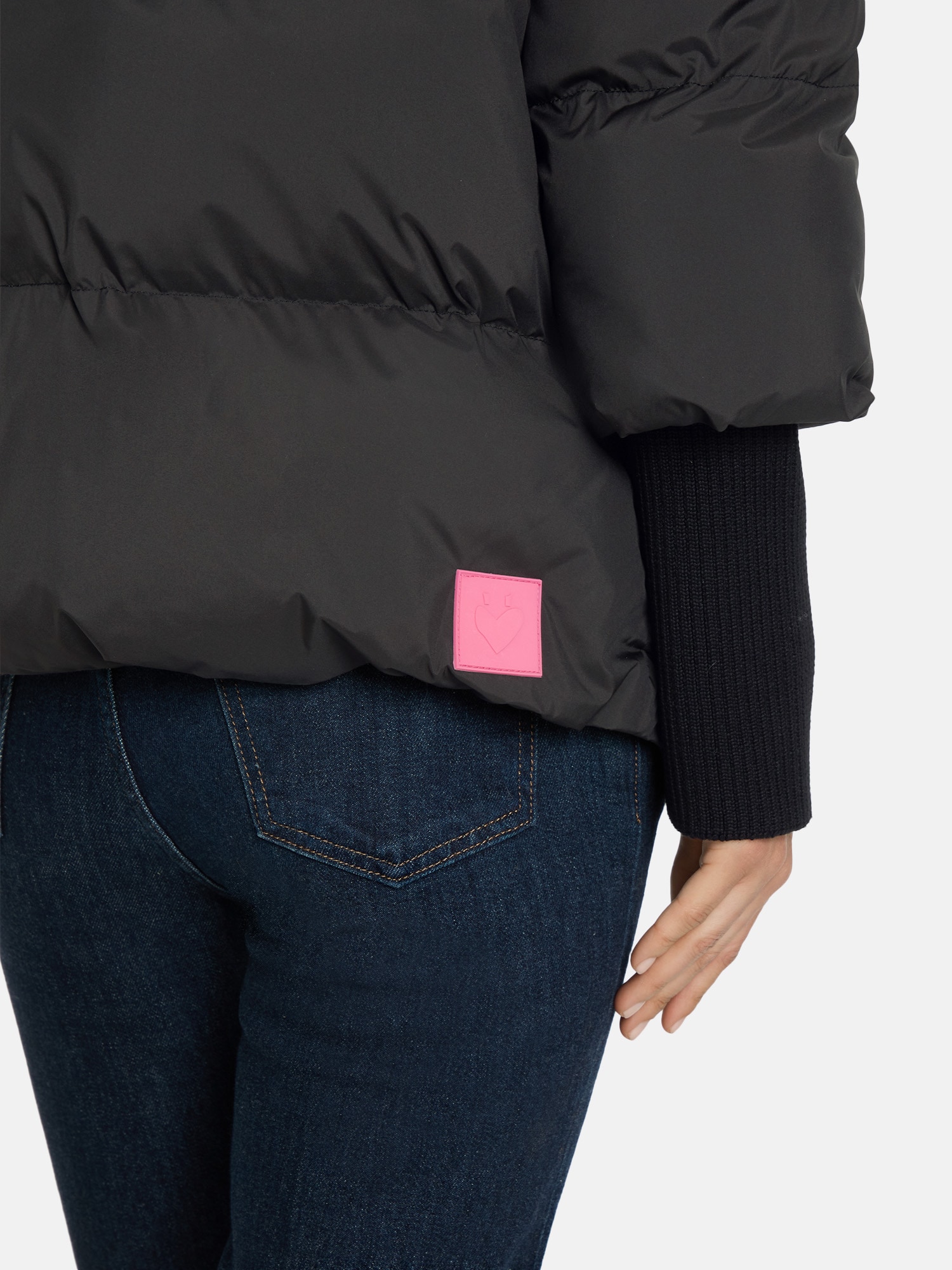 Lieblingsstück Steppjacke »ArcisL«, mit Kapuze, mit Strickdetails