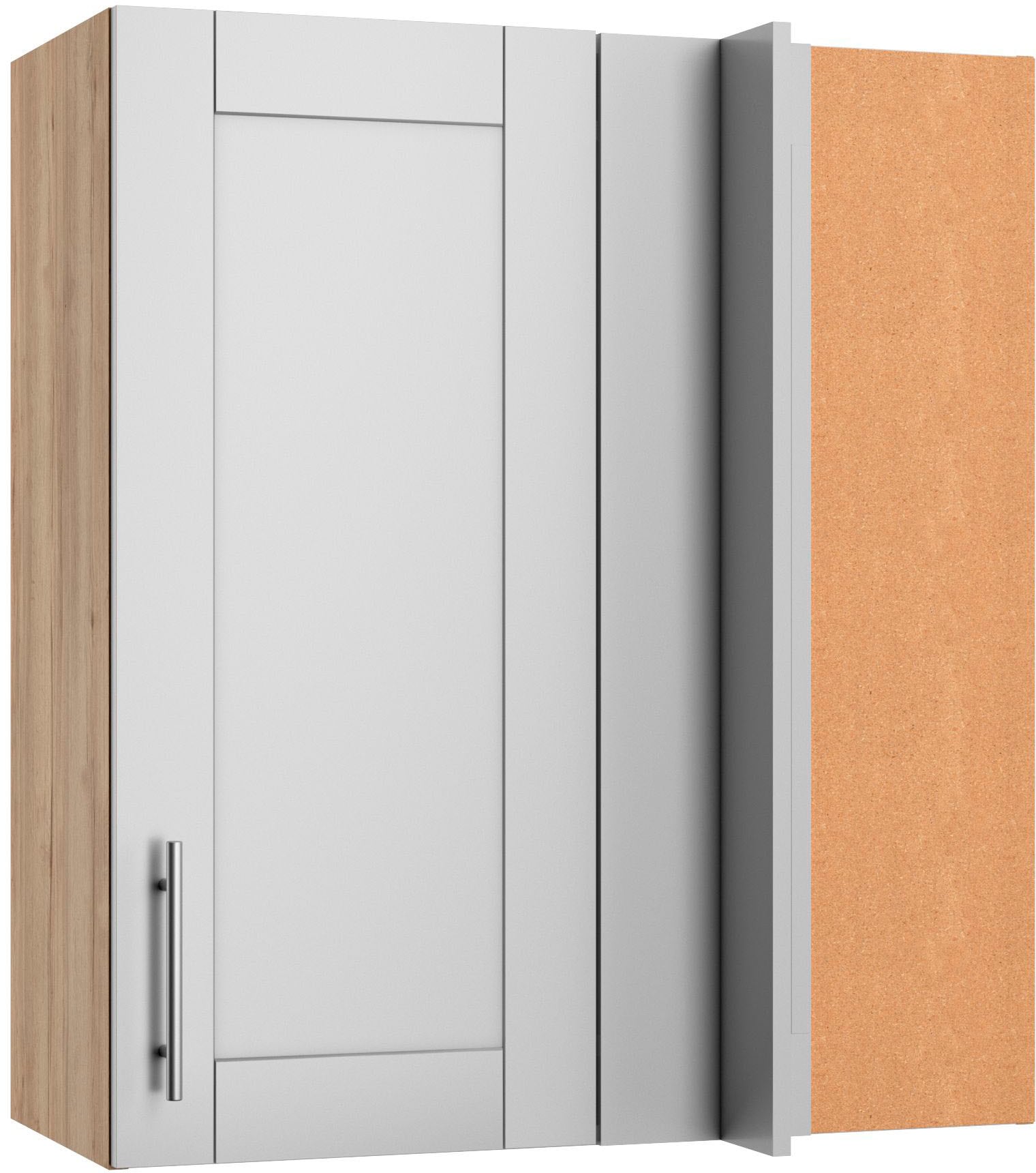 OPTIFIT Eckhängeschrank »Ahus«, Breite 80 x 45 cm