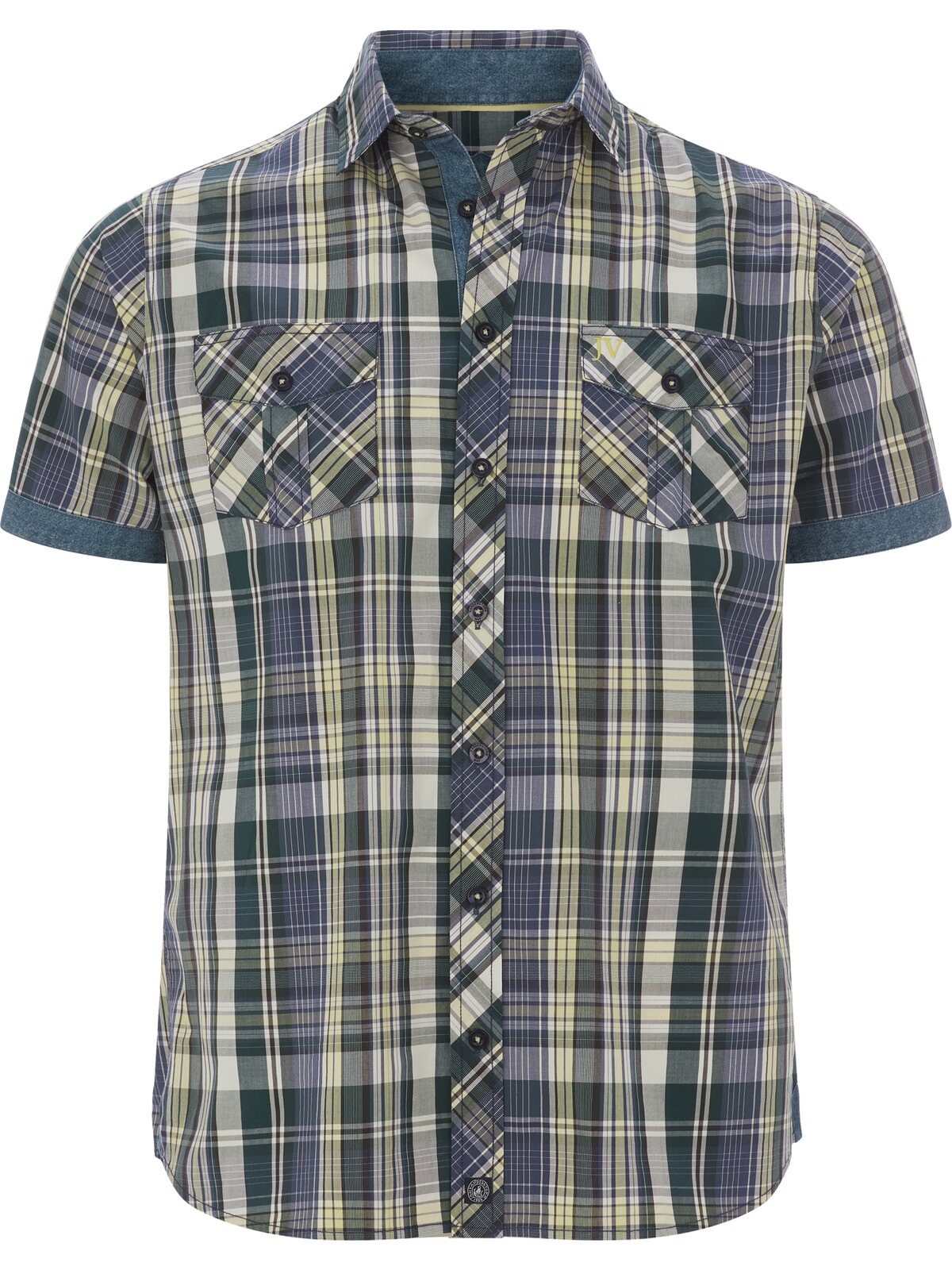 Jan Vanderstorm Kurzarmhemd "Kurzarmhemd RUNKAR" günstig online kaufen