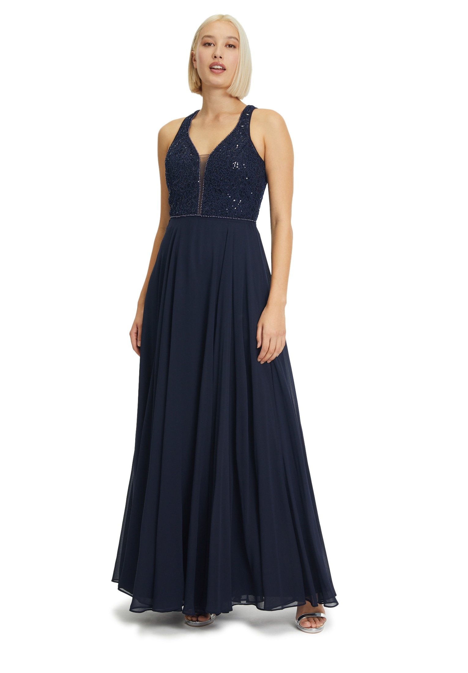 Vera Mont Abendkleid »Vera Mont Abendkleid mit Pailletten«, Perlen