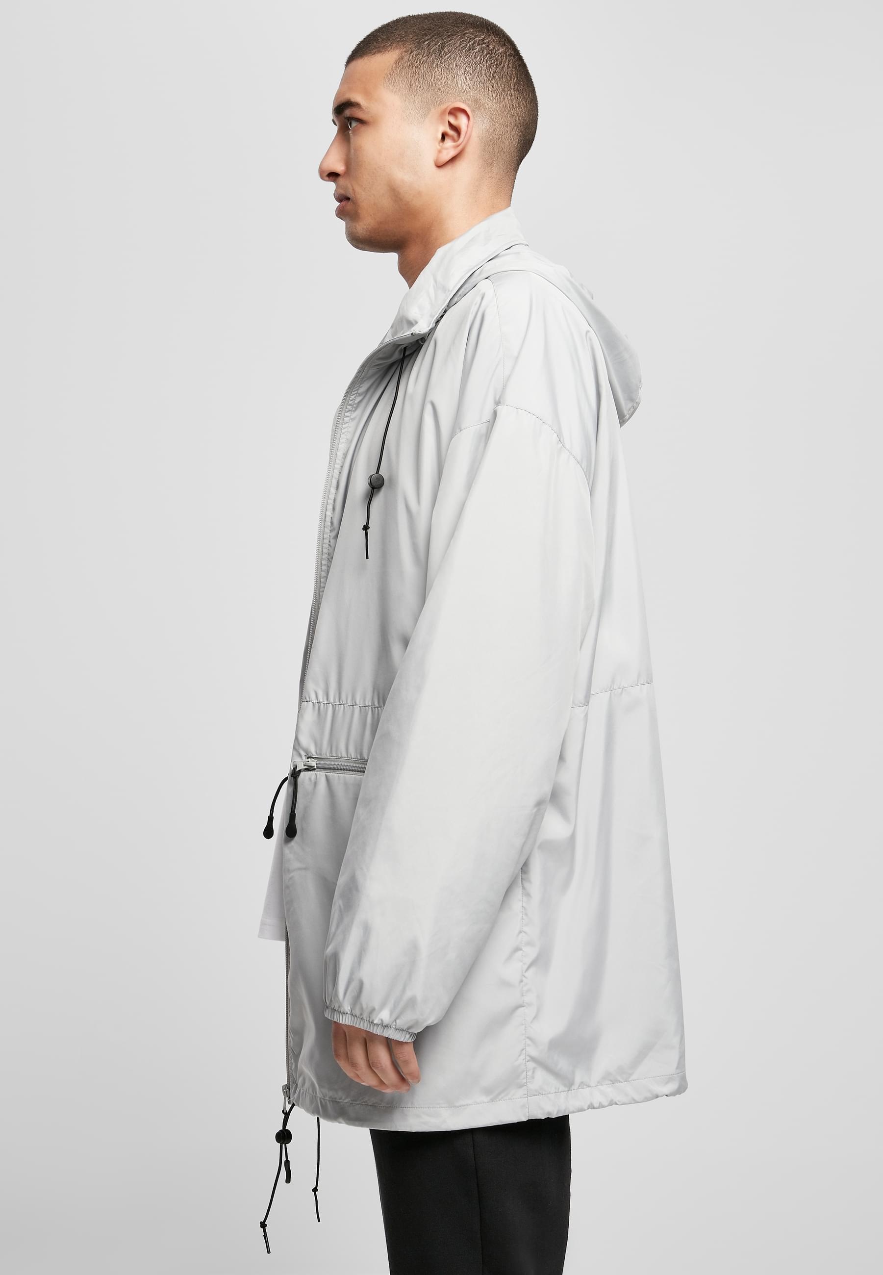 URBAN CLASSICS Allwetterjacke »Urban Classics Herren Oversized Track Jacket«, (1 St.), ohne Kapuze