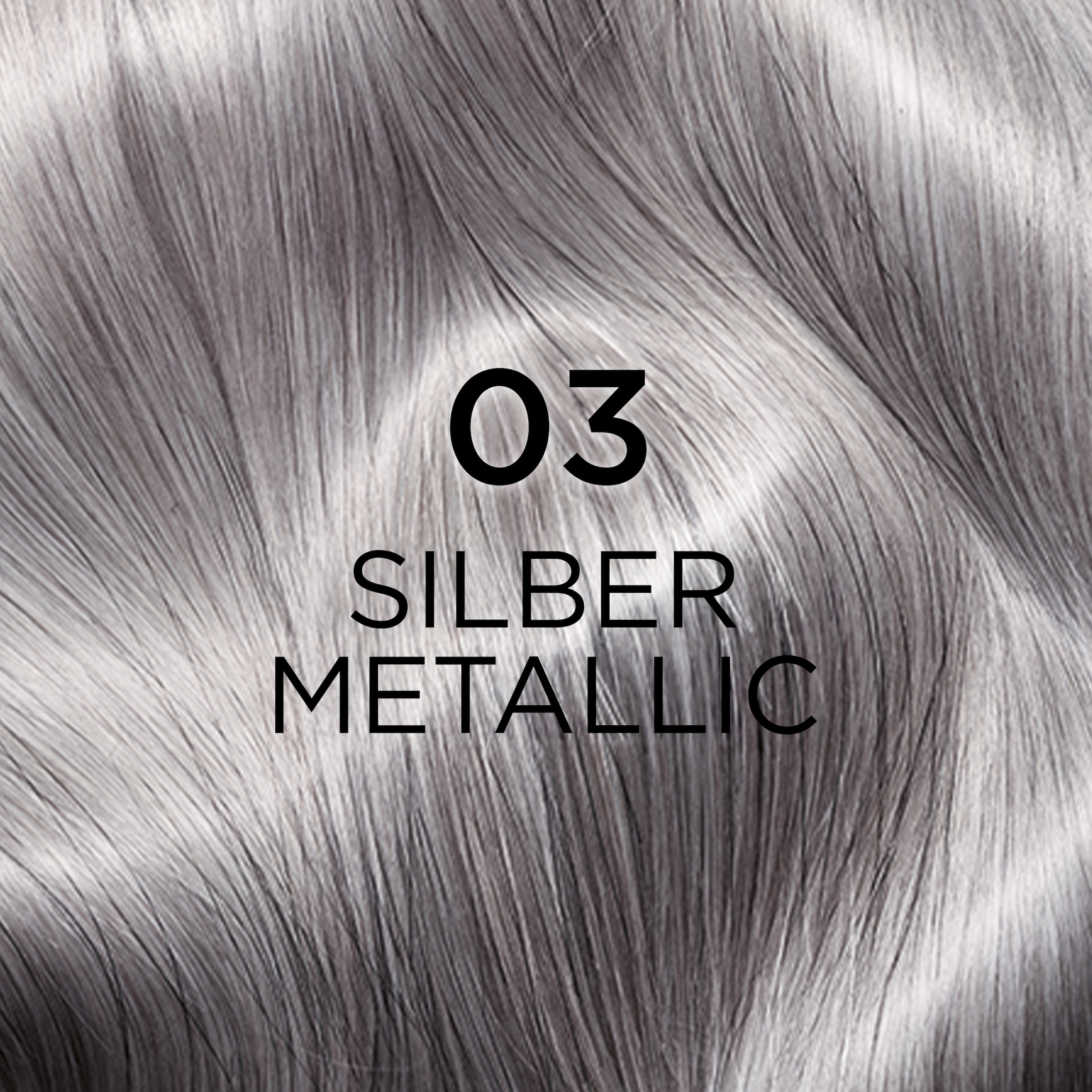 L'ORÉAL PARIS Coloration »COOL SILVER« Natürlich wirkender Silberglanz für graues Haar, mit Anti-Gelbstich.
