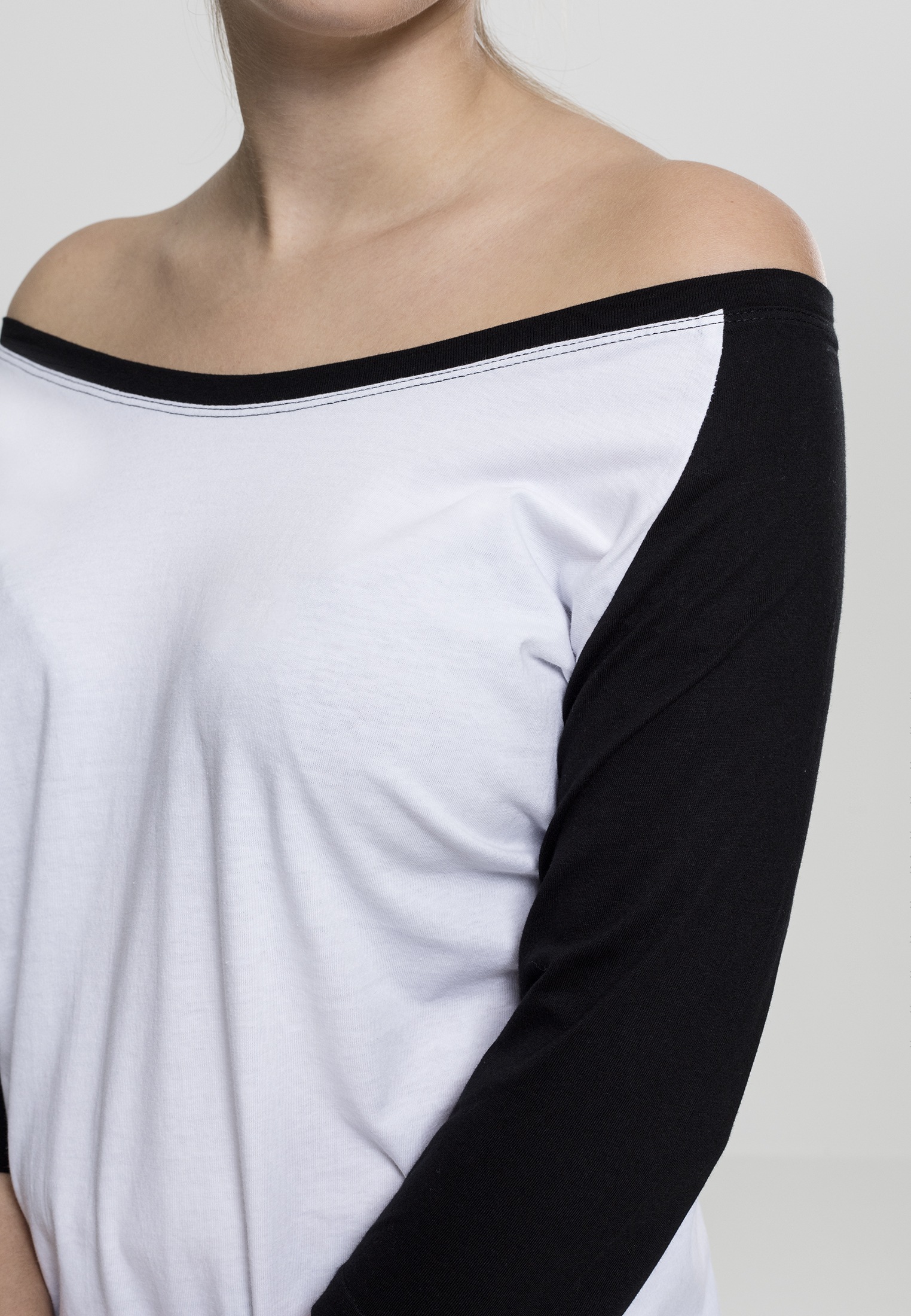 URBAN CLASSICS T-Shirt | tlg.) online Tee«, »Damen Contrast Raglan BAUR 3/4 (1 Ladies kaufen