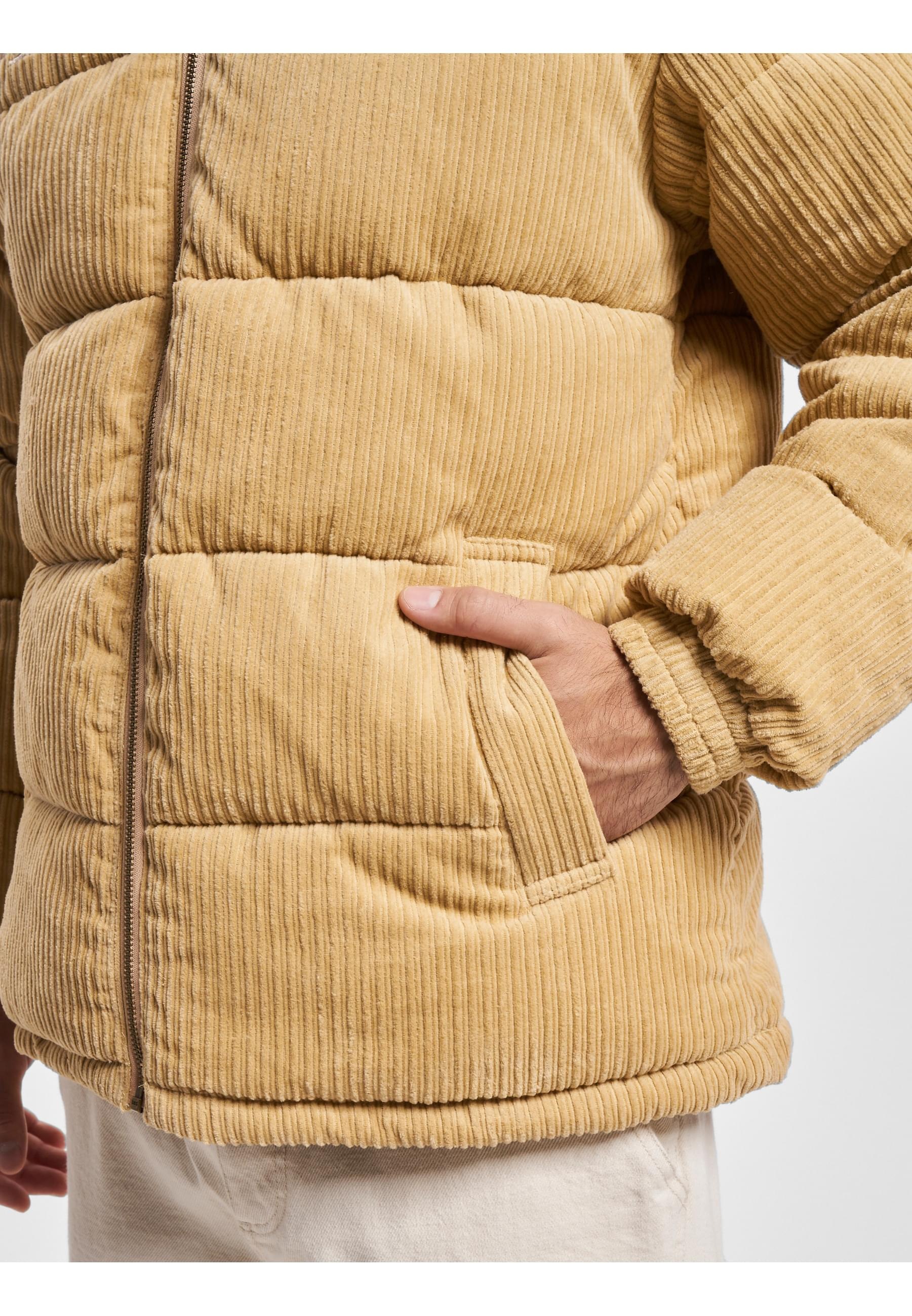 Karl Kani Winterjacke »Karl Kani Unisex KM233-038-2 KK Retro Corduroy Puffer Jacket«, (1 St.), ohne Kapuze