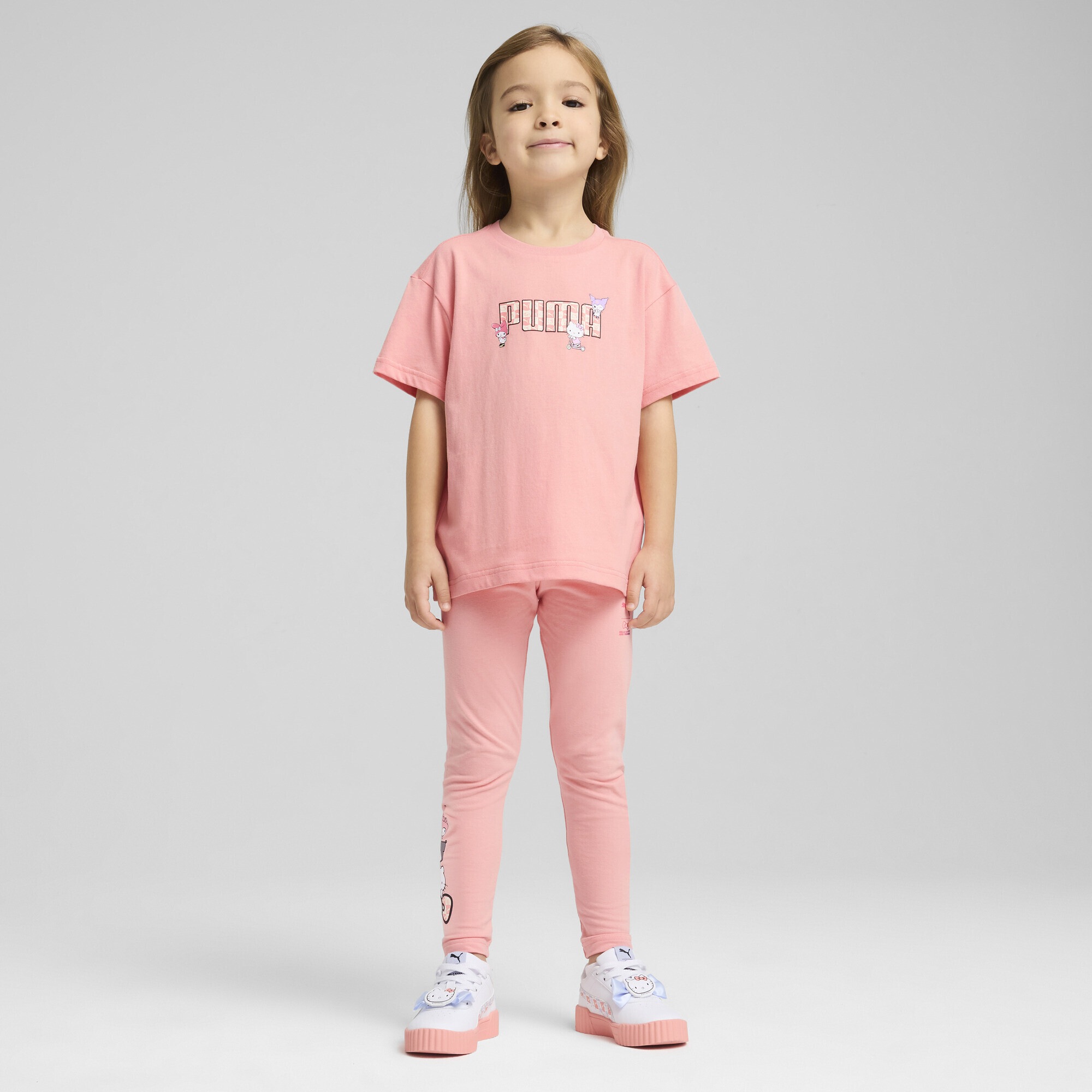 PUMA Leggings »PUMA x HELLO KITTY AND FRIENDS Hochgeschnittene Leggings Mädchen«