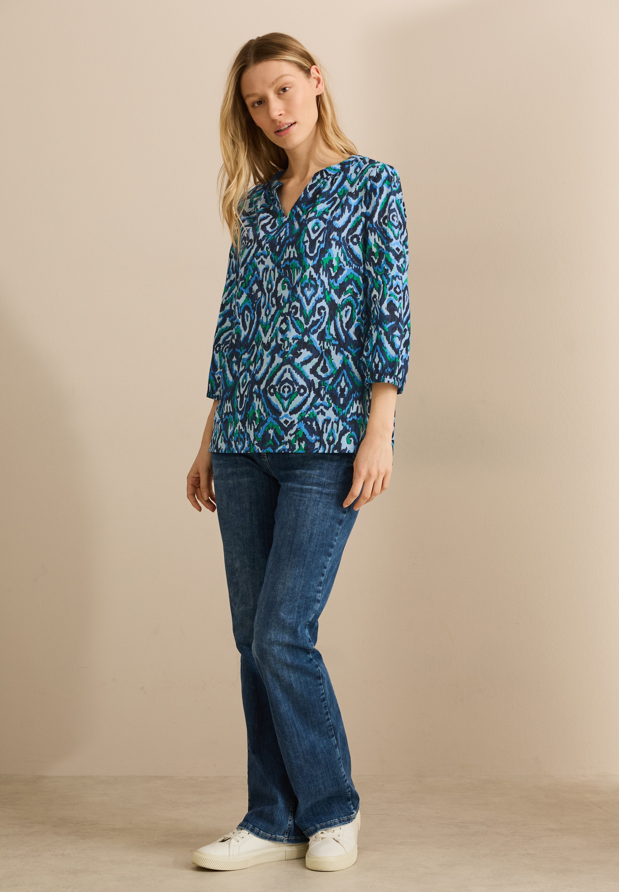 Thumbnail - Cecil Shirtbluse mit 3/4 Ärmeln