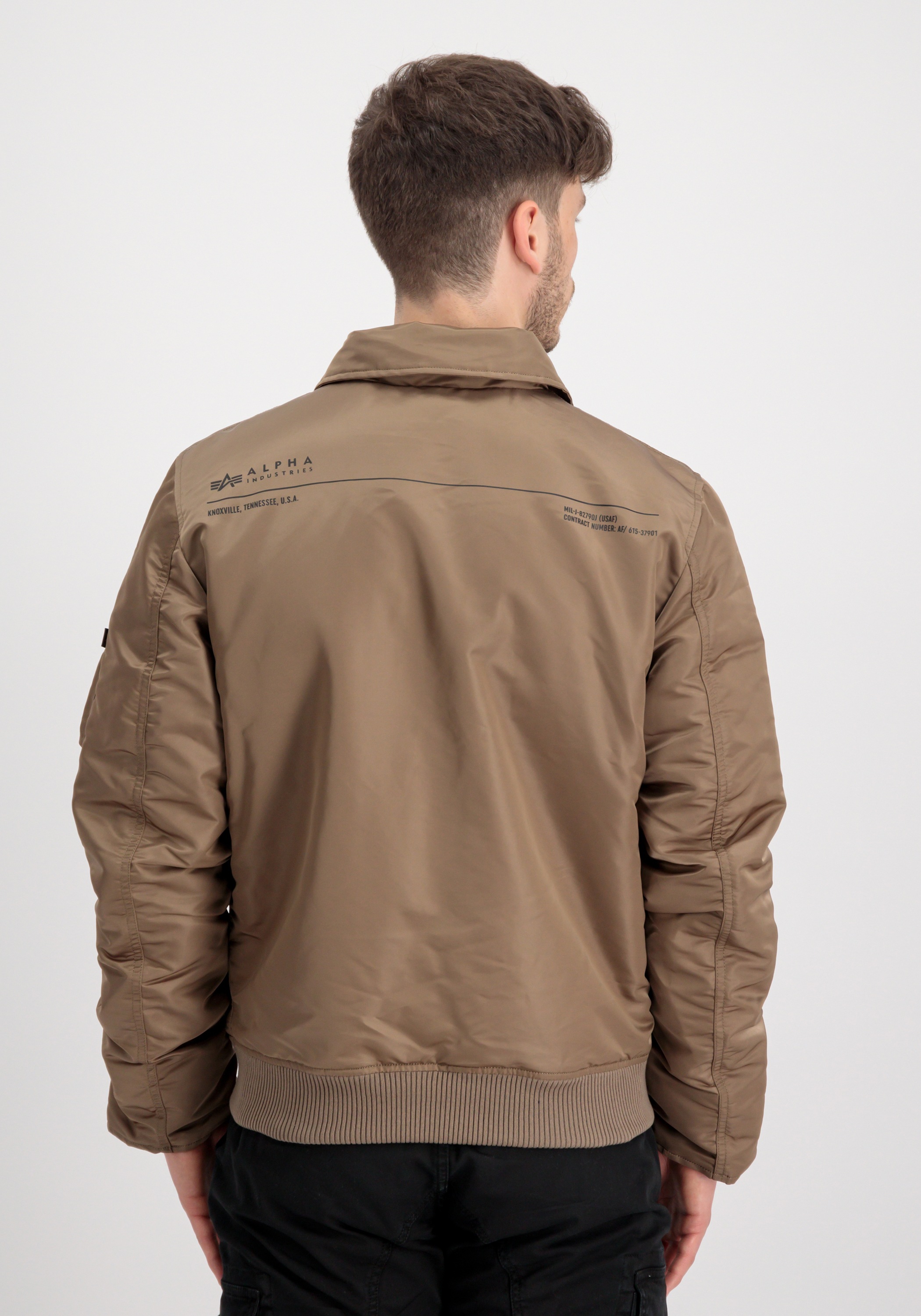 Alpha Industries Bomberjacke "Alpha Industries Men - Bomber Jackets CWU Jet günstig online kaufen