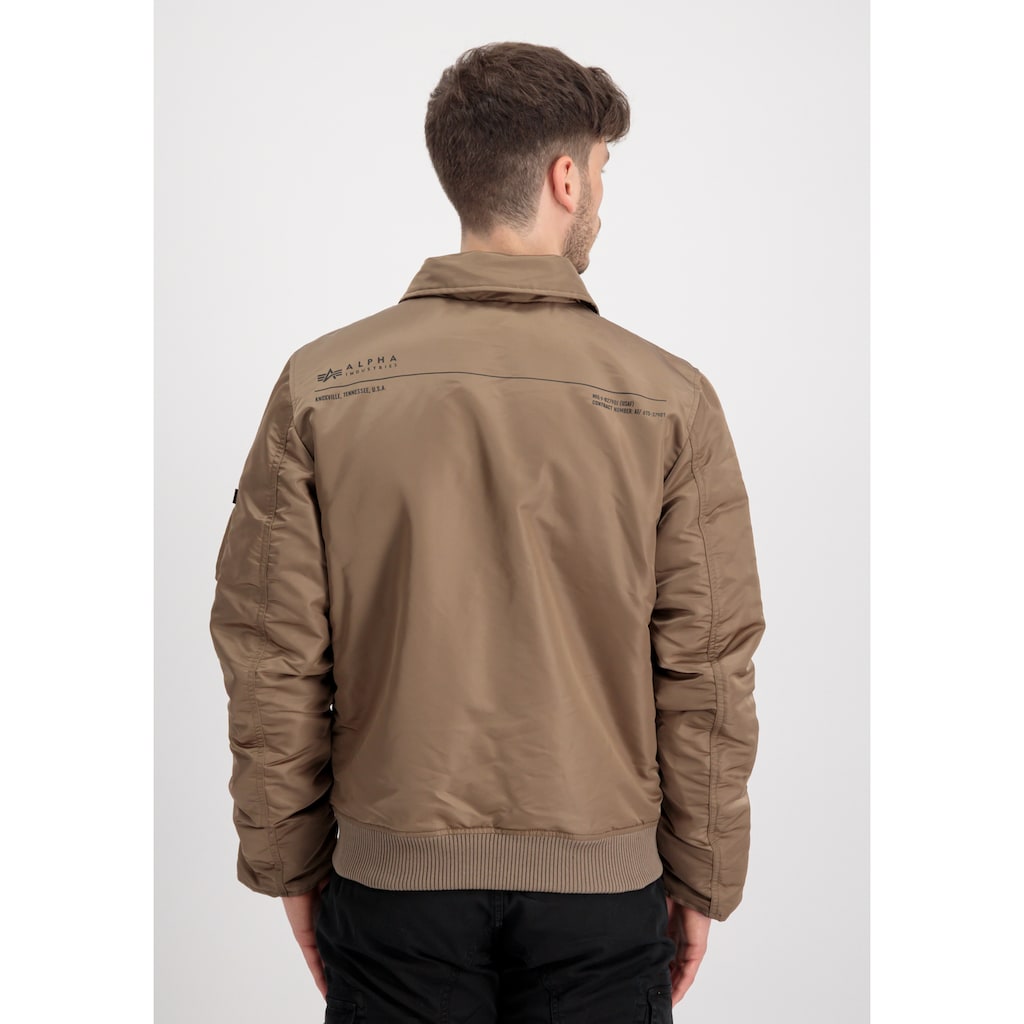 Alpha Industries Bomberjacke »ALPHA INDUSTRIES Men - Bomber & Flight Jackets CWU Jet Blast«