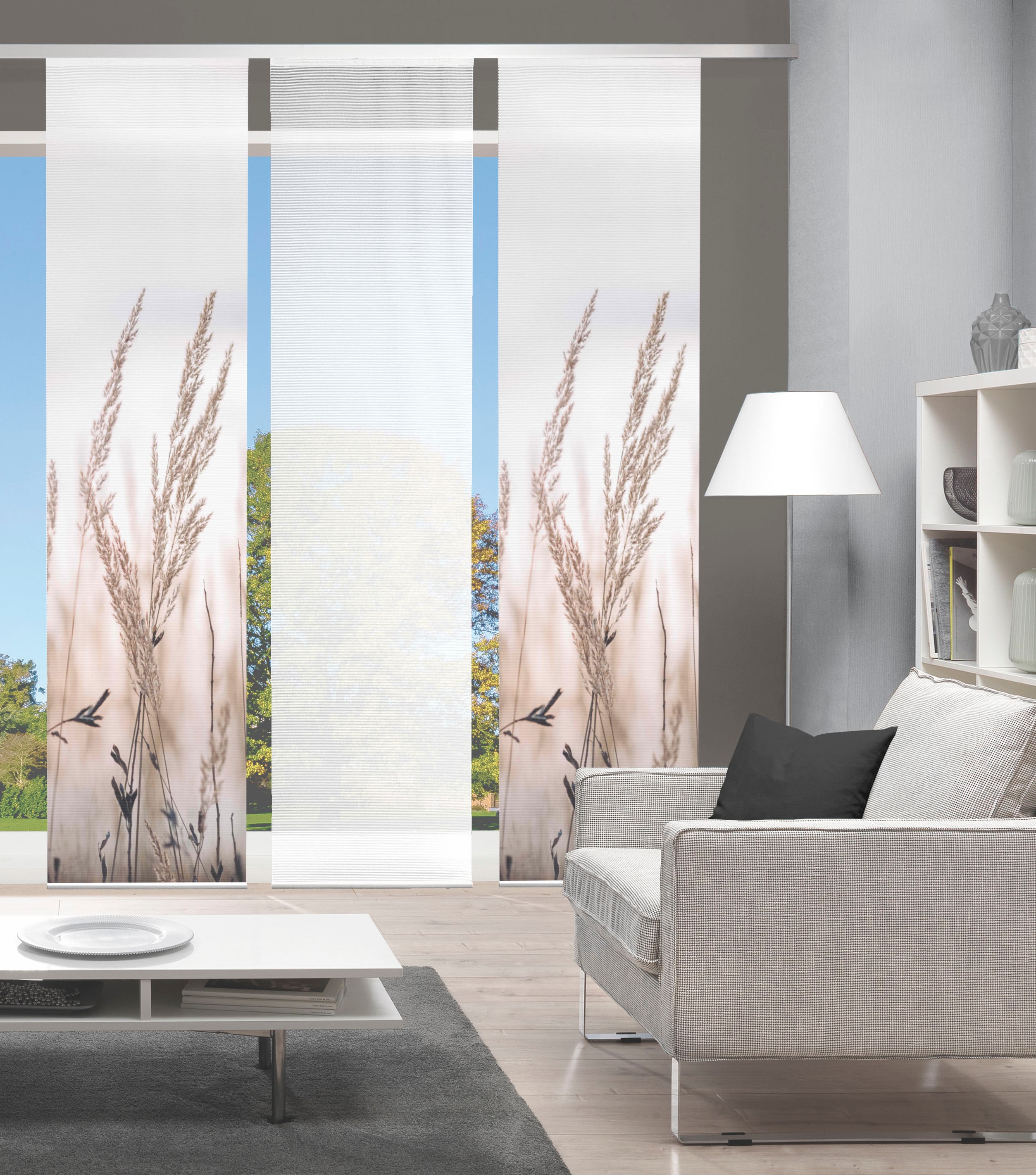 Vision S Schiebegardine "RELVA" Paneelwagen 1 Stk. tlg. DIGITALDRUCK günstig online kaufen