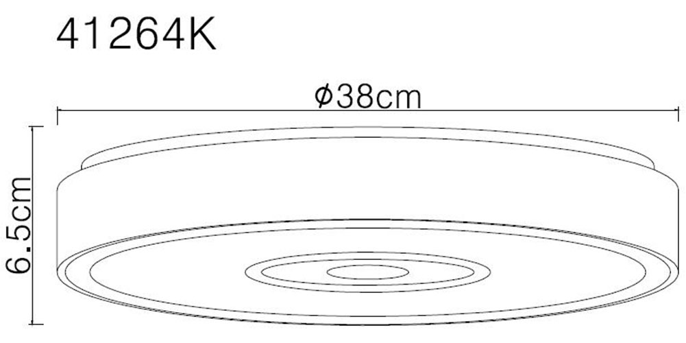 GLOBO LIGHTING Deckenleuchte »ASTANIA« LED-Modul 1 Stk. Warmweiß Deckenlampe Wohnzimmer-Leuchte Schlafzimmer-Leuchte Flur Küche
