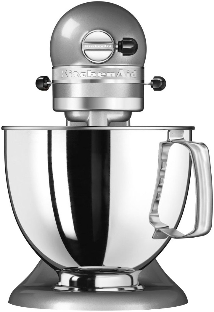 KitchenAid Küchenmaschine »5KSM125ECU«, mit Gratis Glasschüssel+3 Nudelvorsätzen