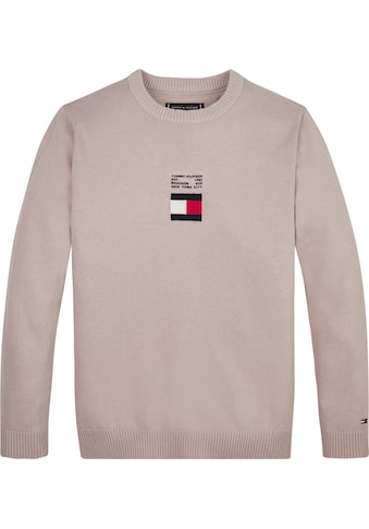 TOMMY HILFIGER Megztinis »TH FLAG SWEATER« iš grynos ...