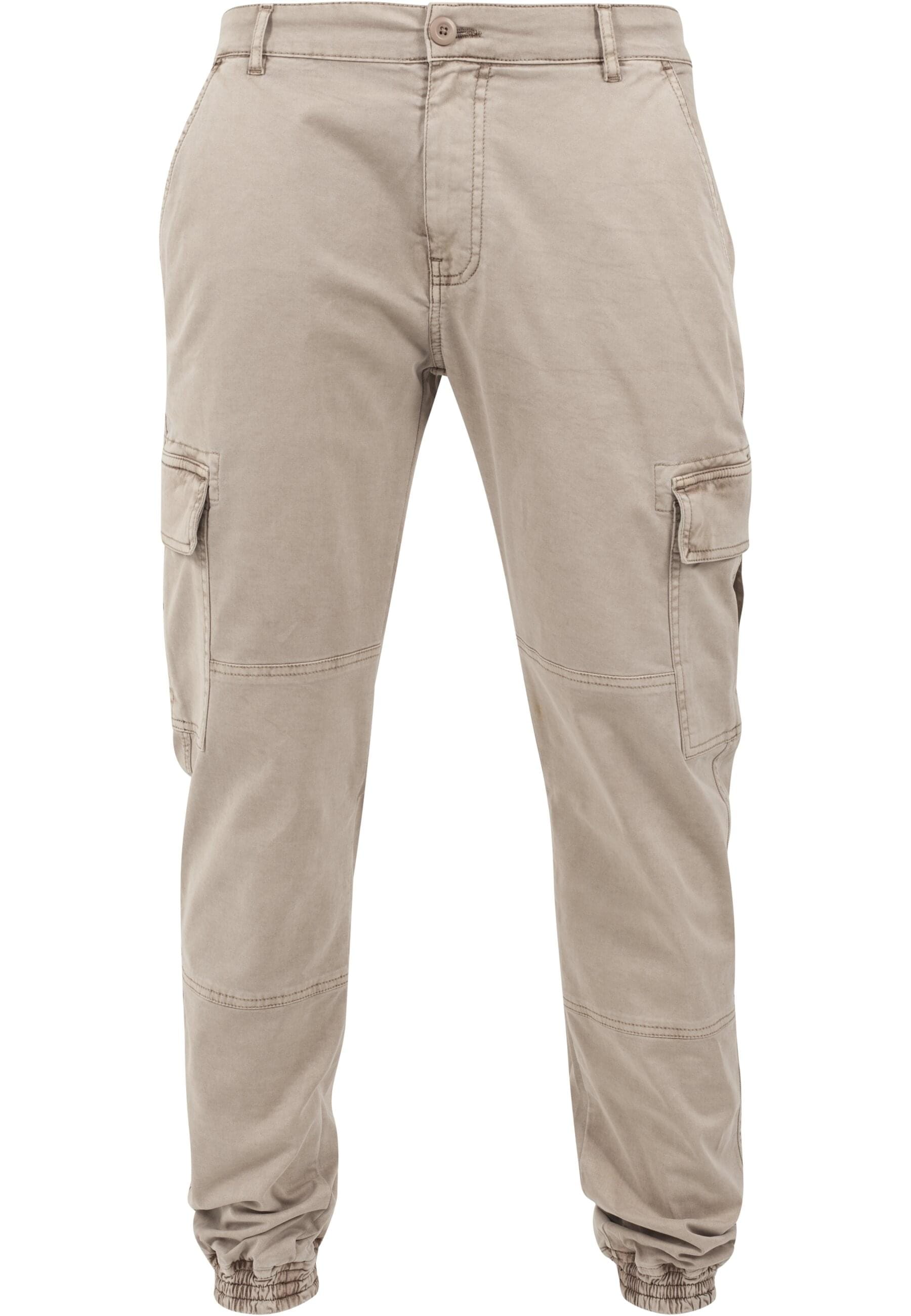 Cargohose »Urban Classics Herren Washed Cargo Twill Jogging Pants«, (1 tlg.)