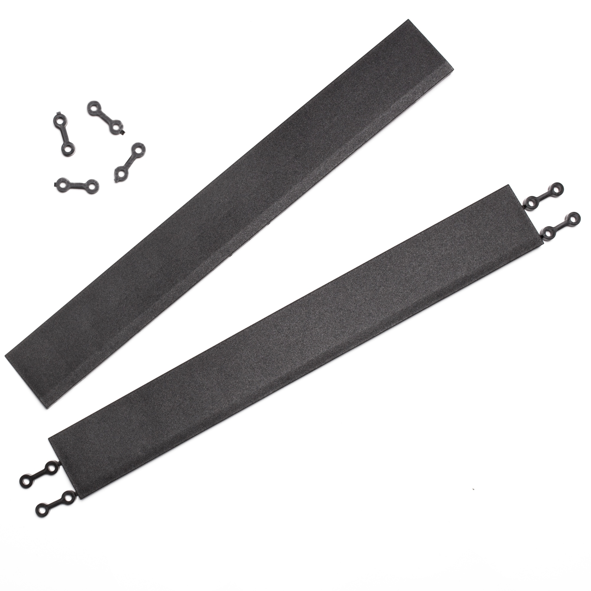 Klickfliesen-Kantenleiste ANDIAMO, B:50mm L:380mm, schwarz, Polyvinylchlorid (PVC), Hartbodenbeläge, "Terra Sol, Made in Swiss", idealer