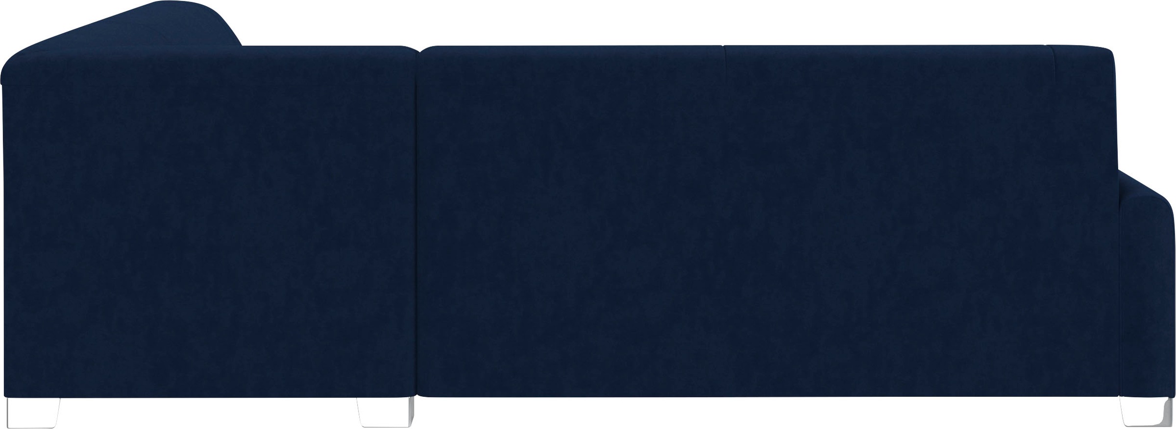DOMO collection Ecksofa »Anzio in kubischer Formensprache, flache Armlehnen, L-Form«, Wahlweise mit Bettfunktion und Federkern für hohen Sitzkomfort