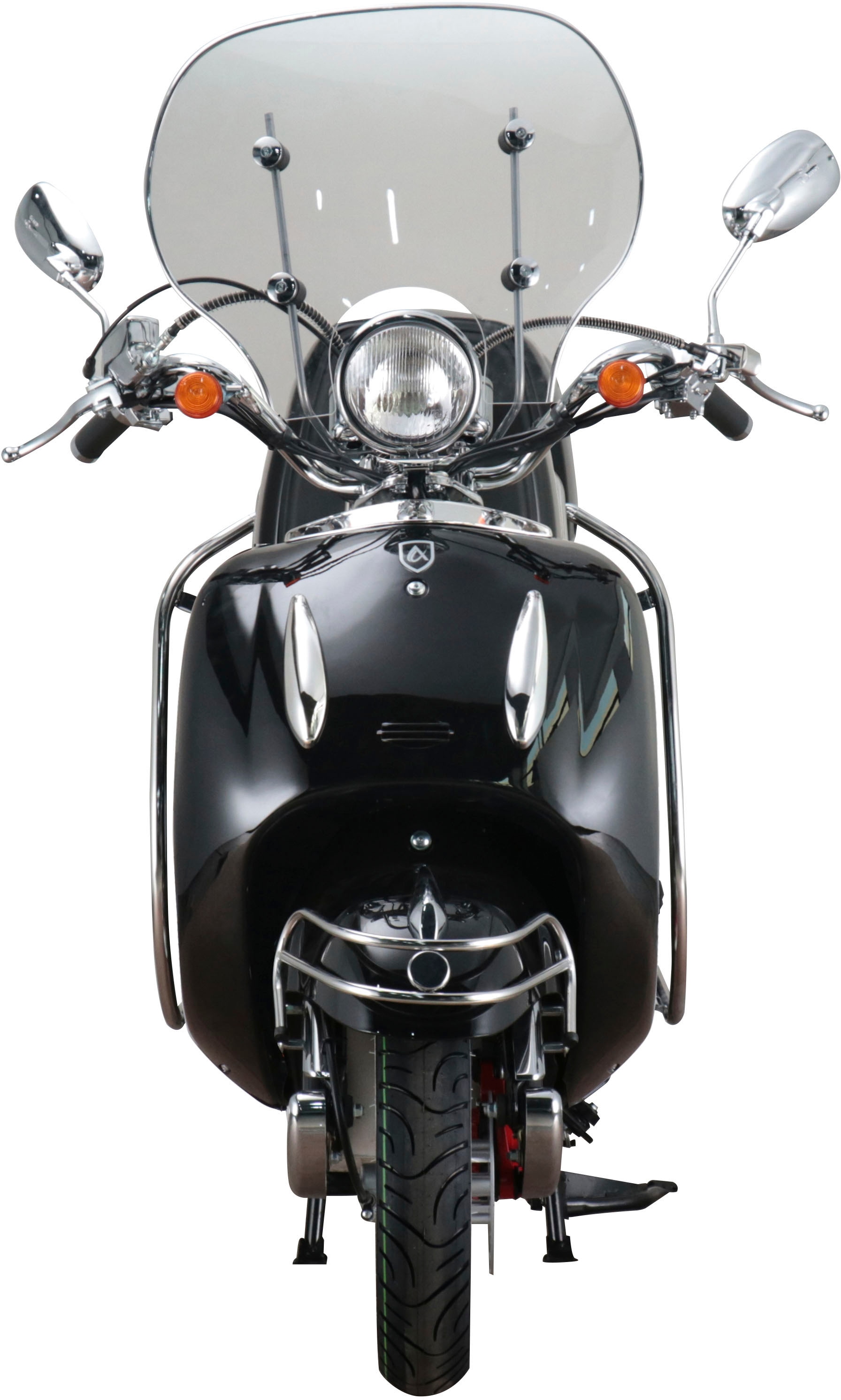 Alpha Motors Motorroller »Retro Firenze Limited«, 125 cm³, 85 km/h, Euro 5, 8,6 PS, (Spar-Set), mit Lenkerschloss und Windschild