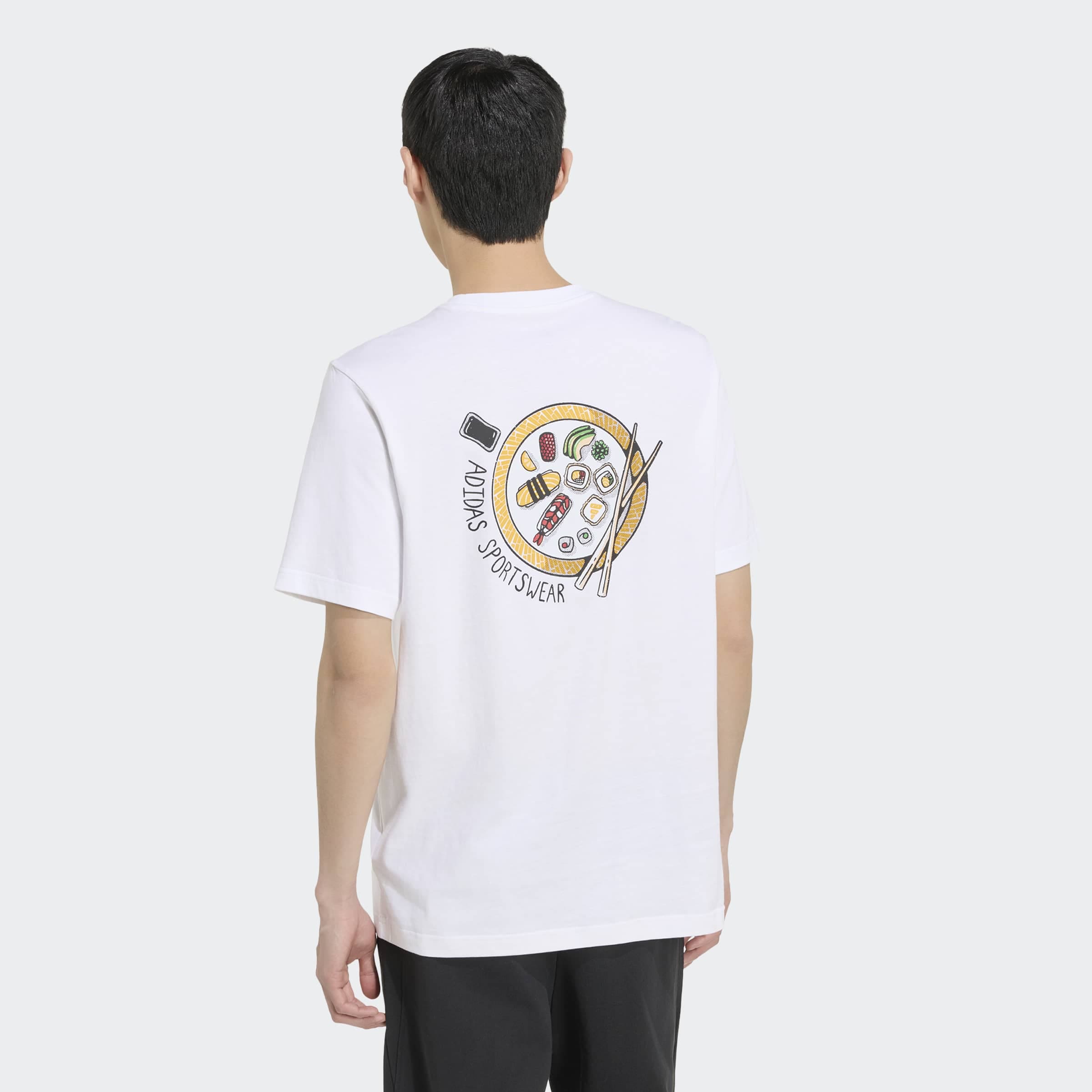 adidas Sportswear T-Shirt »M SUSHI T« aus Baumwolle, für Erwachsene, mit Basic-Design