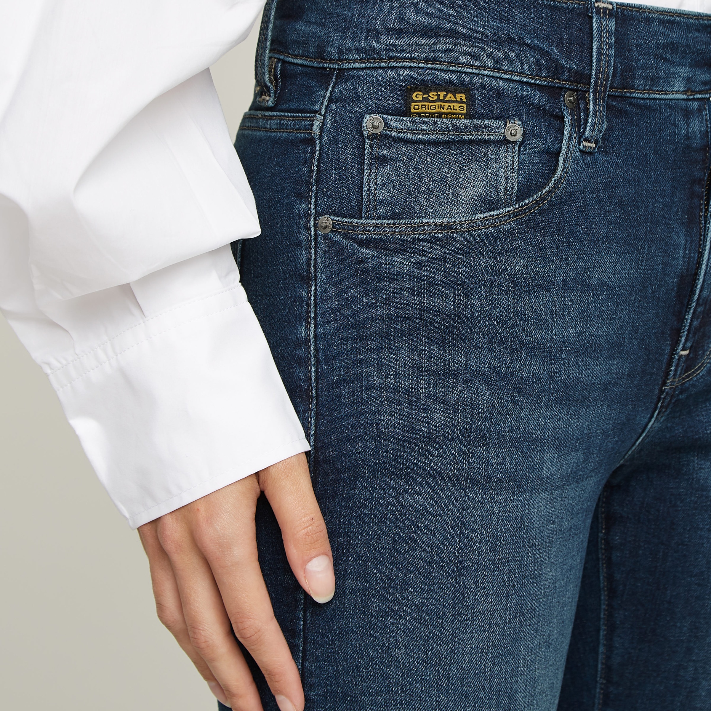 Thumbnail - G-STAR Bootcut-Jeans "3301 Flare Wmn" aus Stretch-Denim