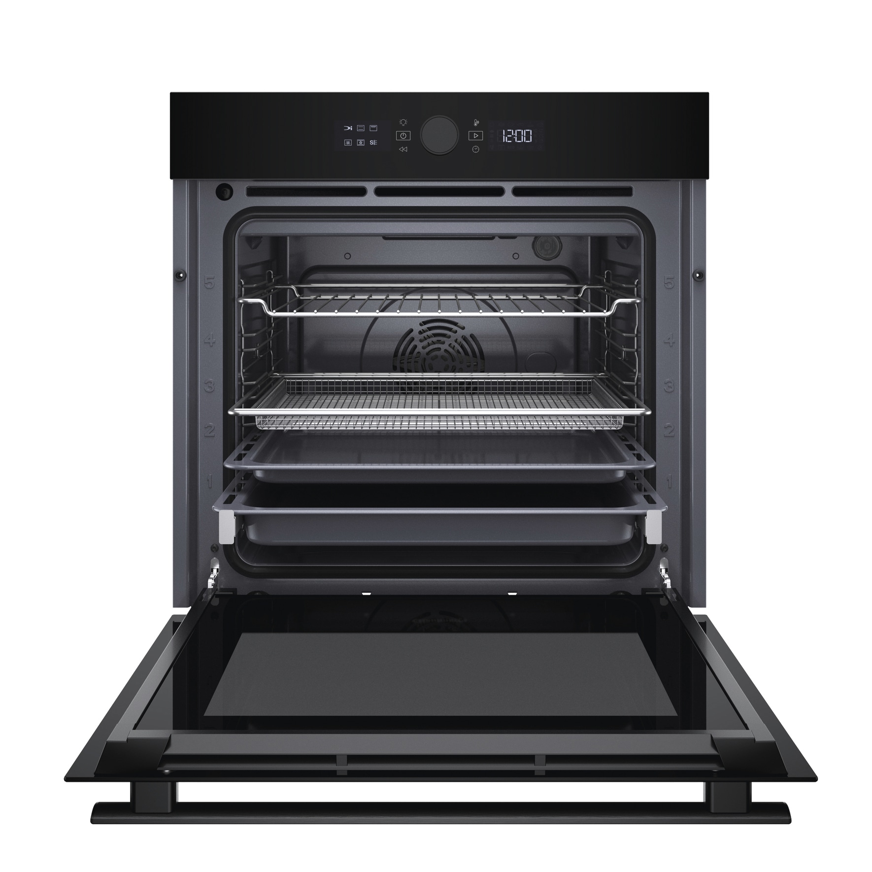 BAUKNECHT Backofen-Set »BAKO 900 Airfry« mit Teilauszug Set, 2 Stk. tlg. AirFry-Funktion – die gesündere Alternative zur Fritteuse