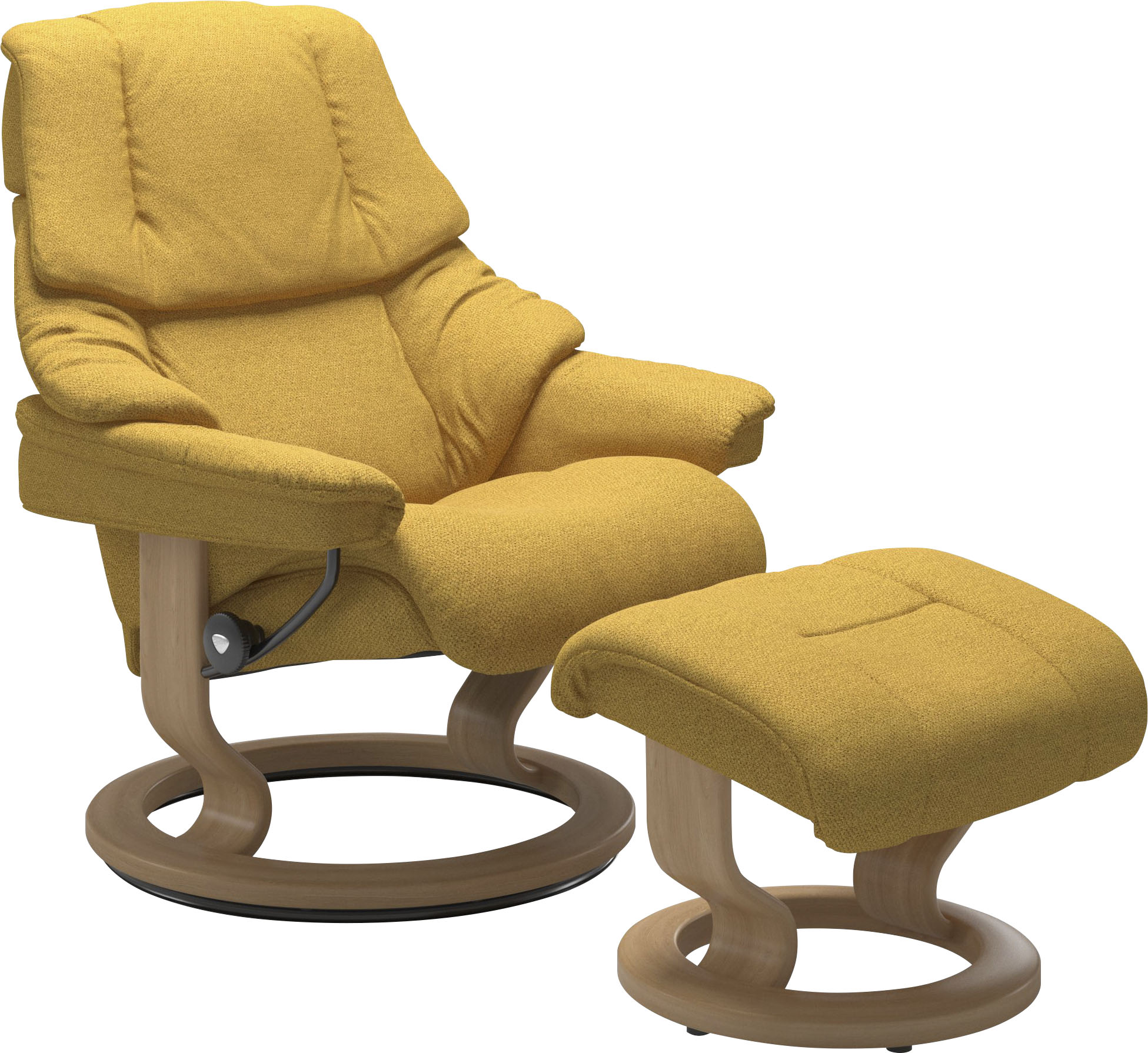 Thumbnail - Stressless Fußhocker "Reno", mit Classic Base, Gestell Eiche