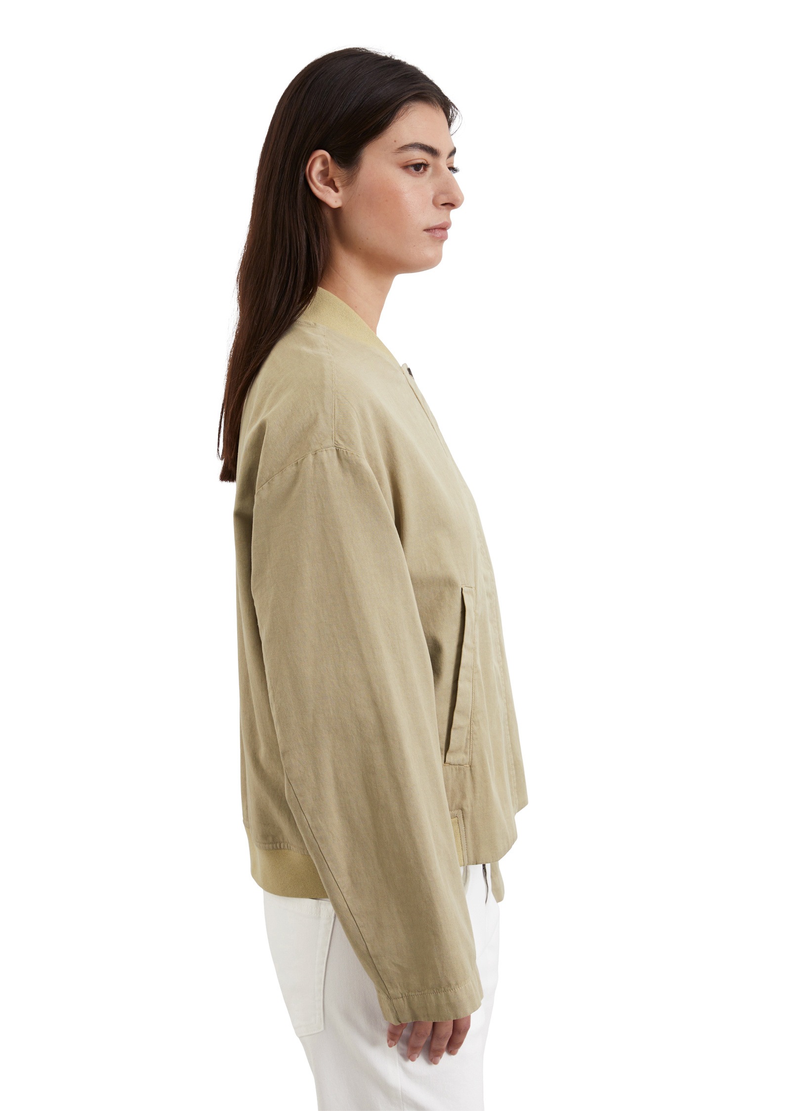 Marc OPolo Kurzjacke "aus Organic-Cotton-Leinen-Mix" günstig online kaufen