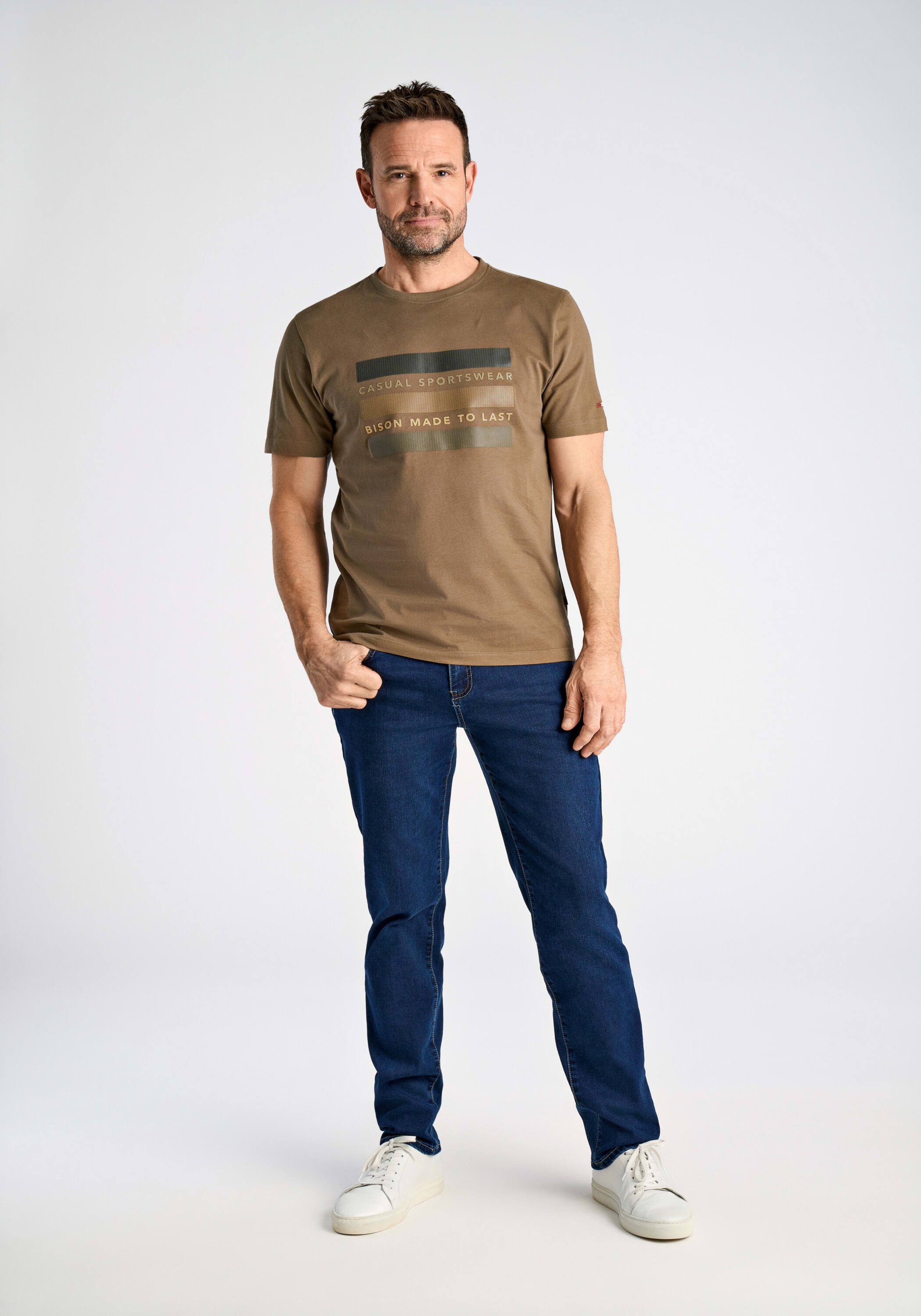 BISON T-Shirt »BISON T-shirt«