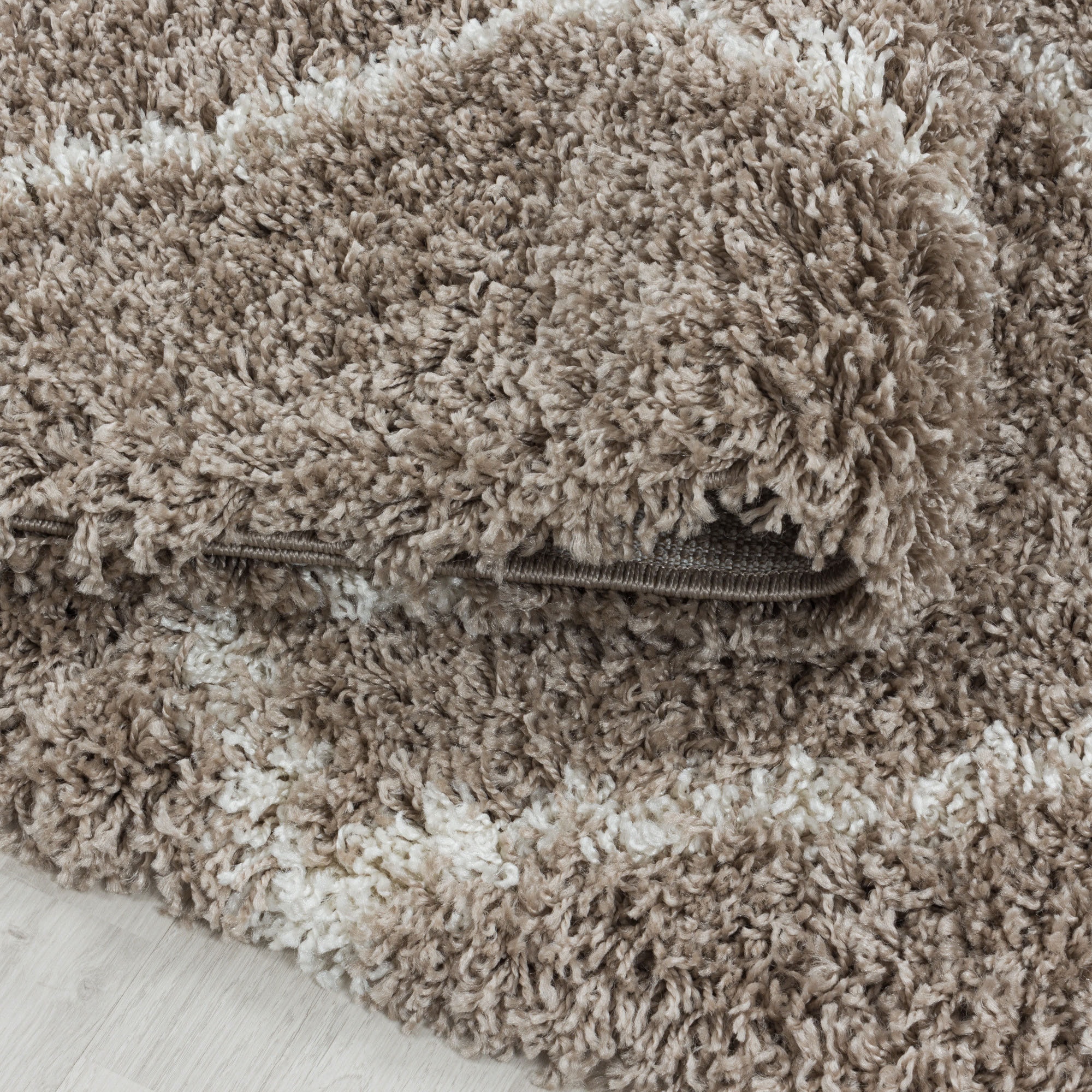 Ayyildiz Teppiche Hochflor-Teppich »ALVOR 3401« rechteckig 50 mm Höhe Shaggy, Langflor, Läufer, pflegeleicht, Wohnzimmer