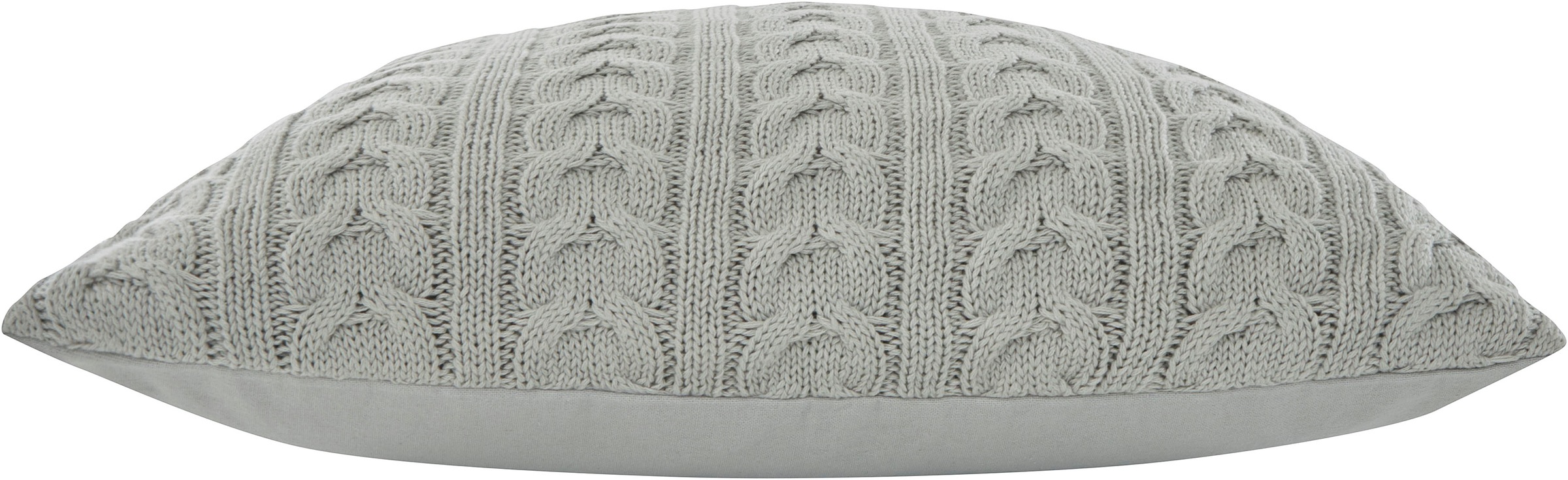 Thumbnail - LeGer Home by Lena Gercke Dekokissen "Trisha, 2er Set" Modernes Strickmuster, 50x50, ohne Füllung, Zopfmuster, 2er Set