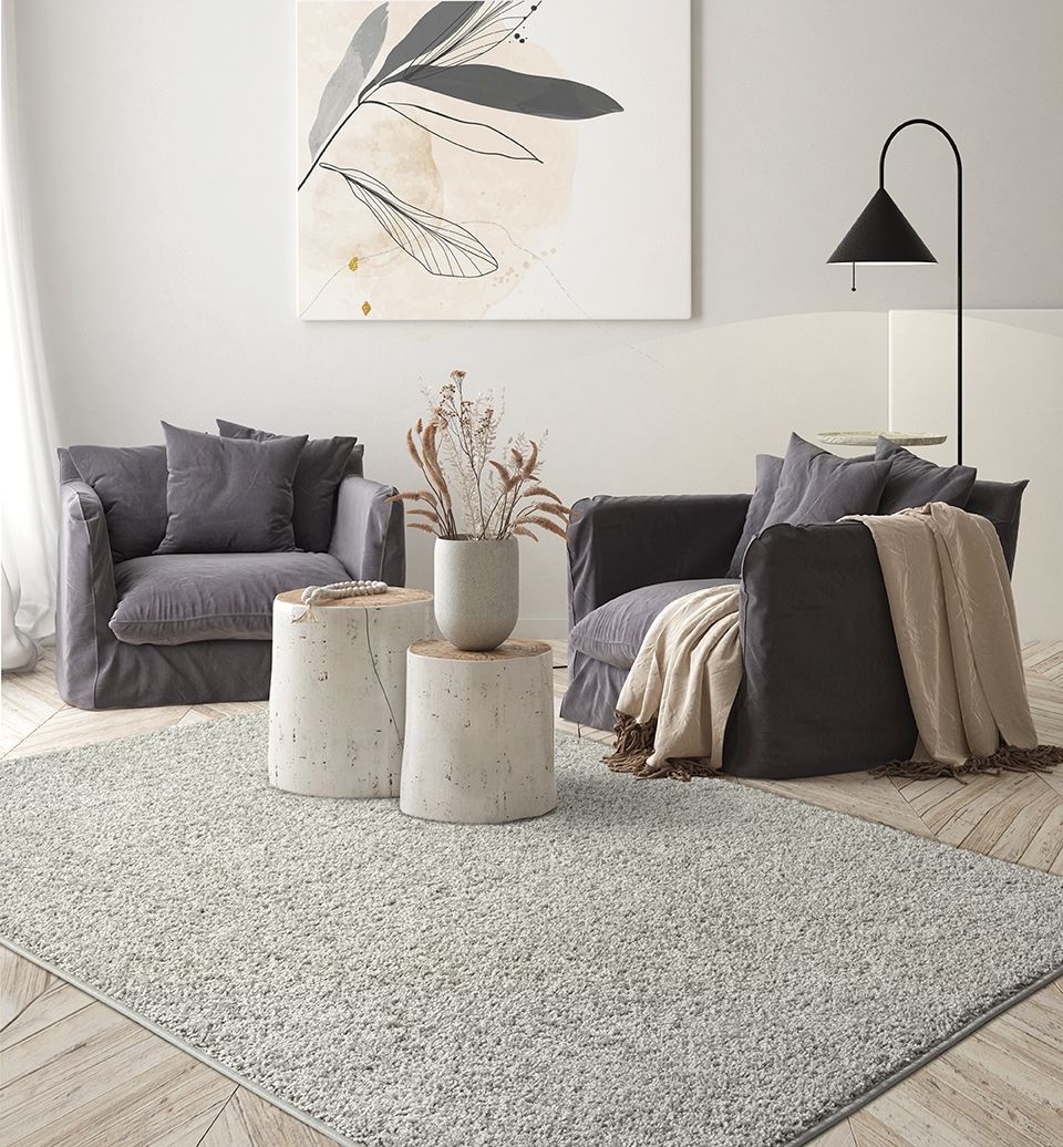 the carpet Teppich »Foxy«, rechteckig, 30 mm Höhe, Wohnzimmer Teppich Hochflor waschbar rutschfest