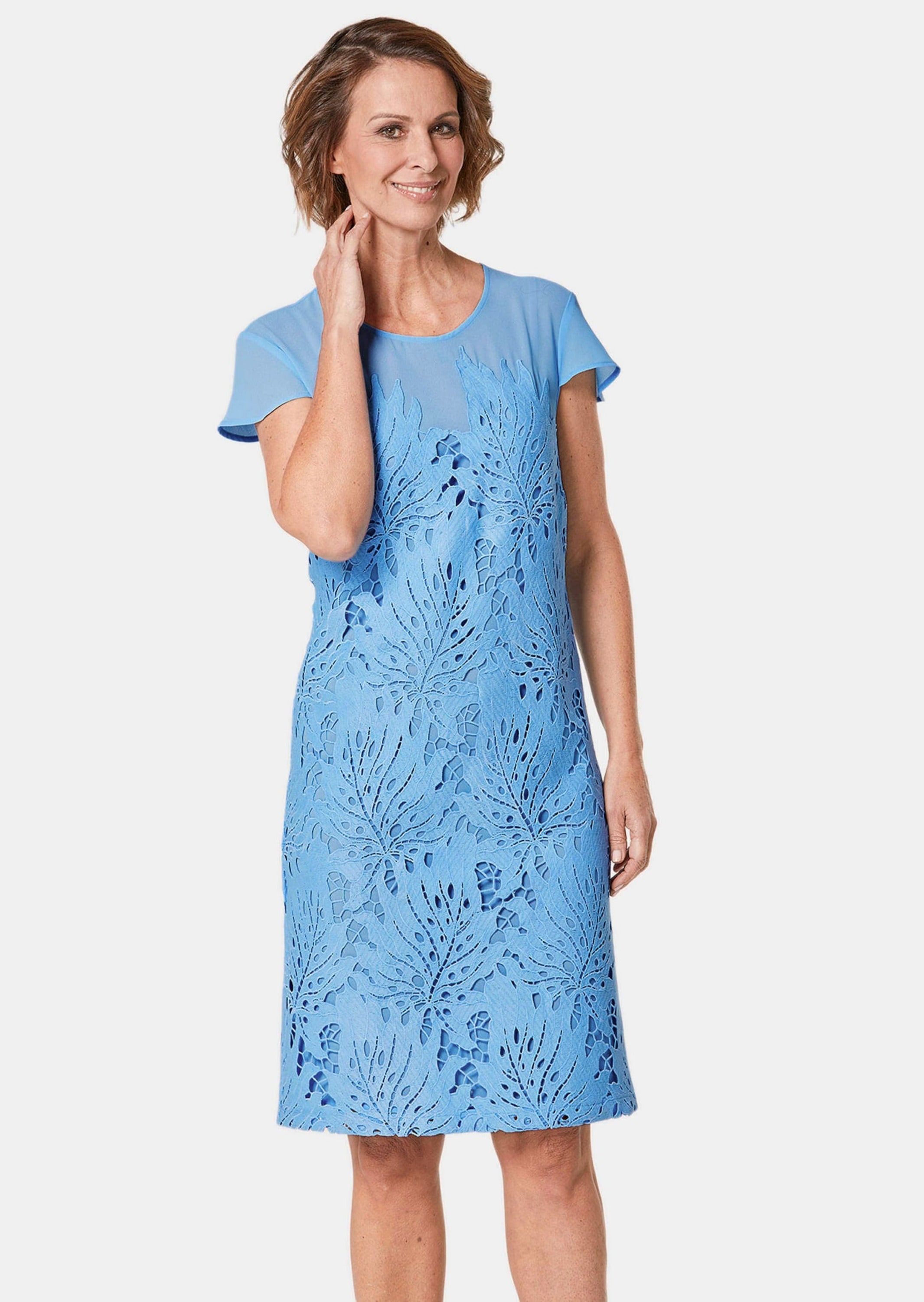 GOLDNER Abendkleid »Spitzenkleid Kleid aus sommerlicher Spitze«