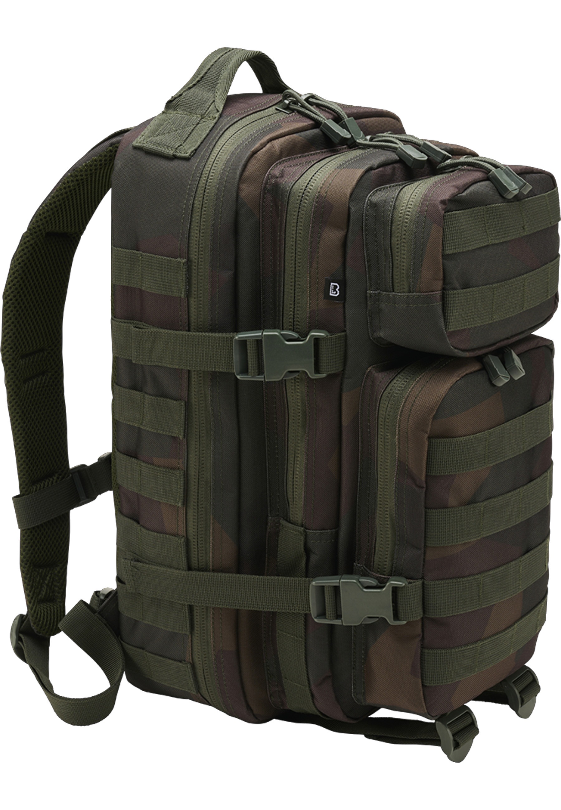 BRANDIT Rucksack "Brandit Herren Medium US Cooper Backpack"schwarz woodland, Polyester, Rucksäcke