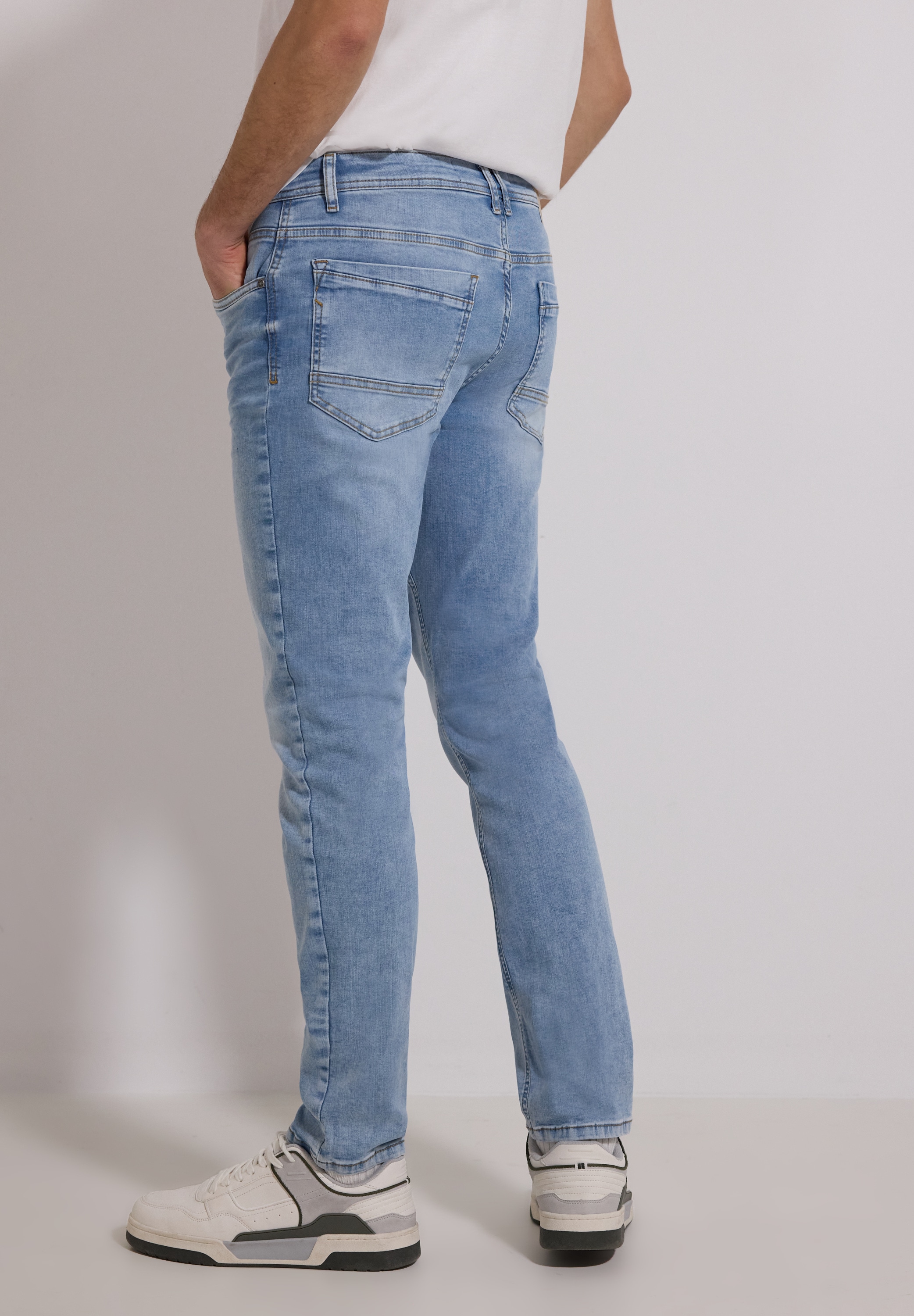STREET ONE MEN Regular-fit-Jeans Middle Waist günstig online kaufen