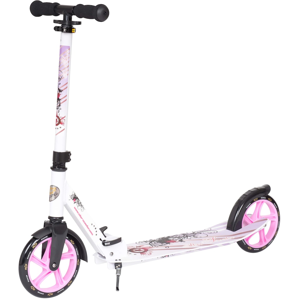 Star-Scooter Cityroller, XXL Trittbrett, Abgesenktes Trittbrett