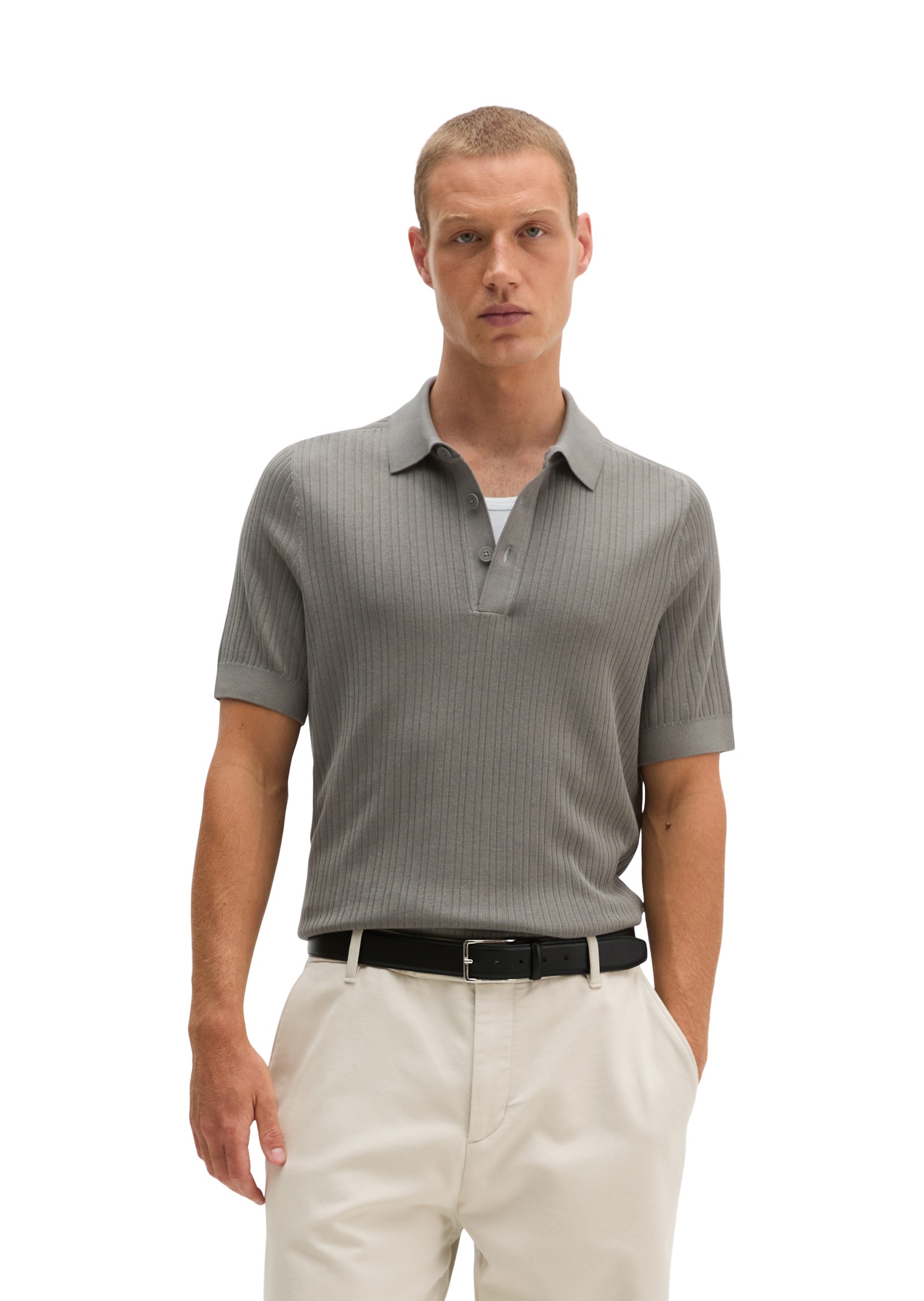 Marc OPolo Poloshirt "aus Bio-Baumwolle und TENCEL™ Lyocell"
