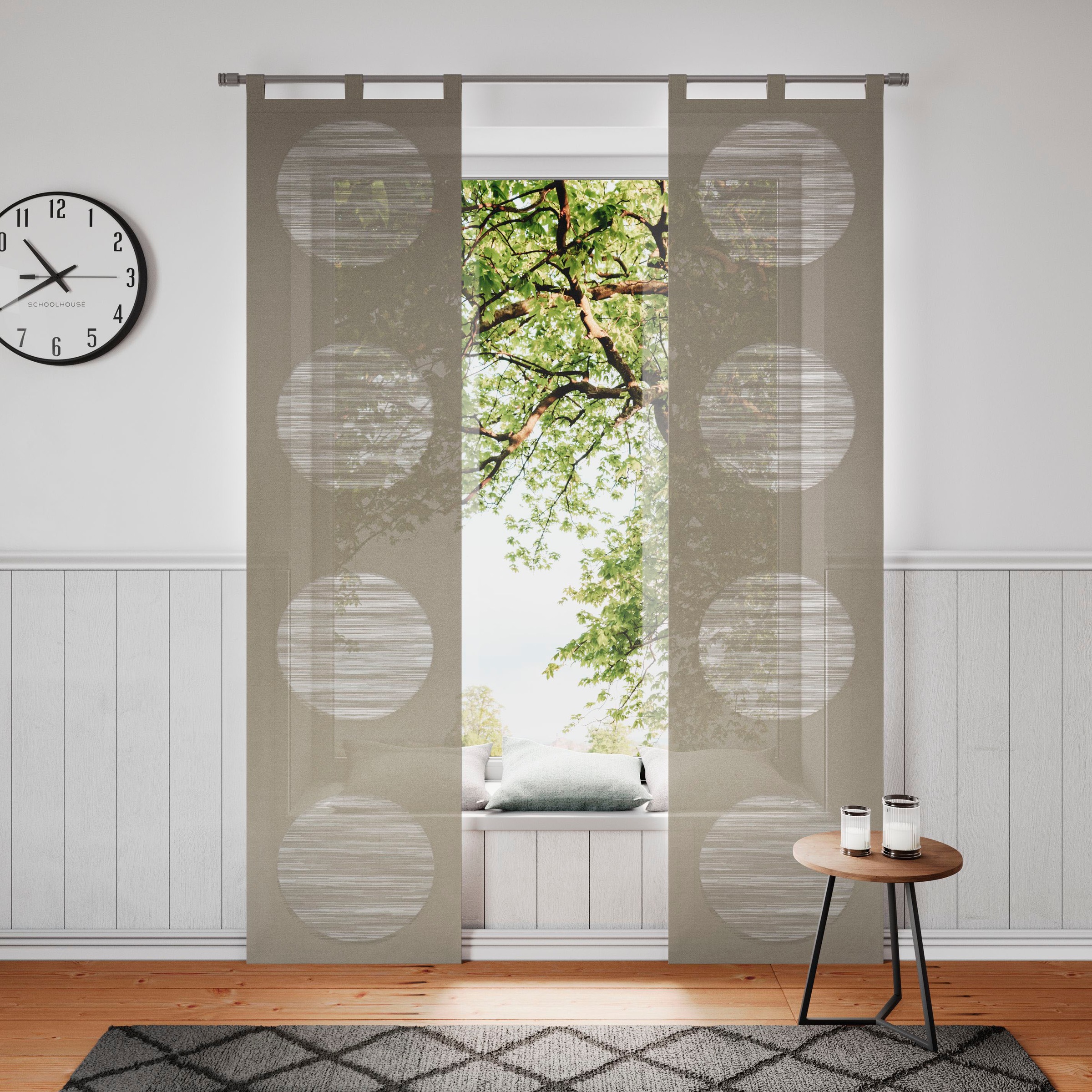 Neutex for you Schiebegardine "Padova" Schlaufen 1 Stk. tlg. Inkl. Zubehör günstig online kaufen